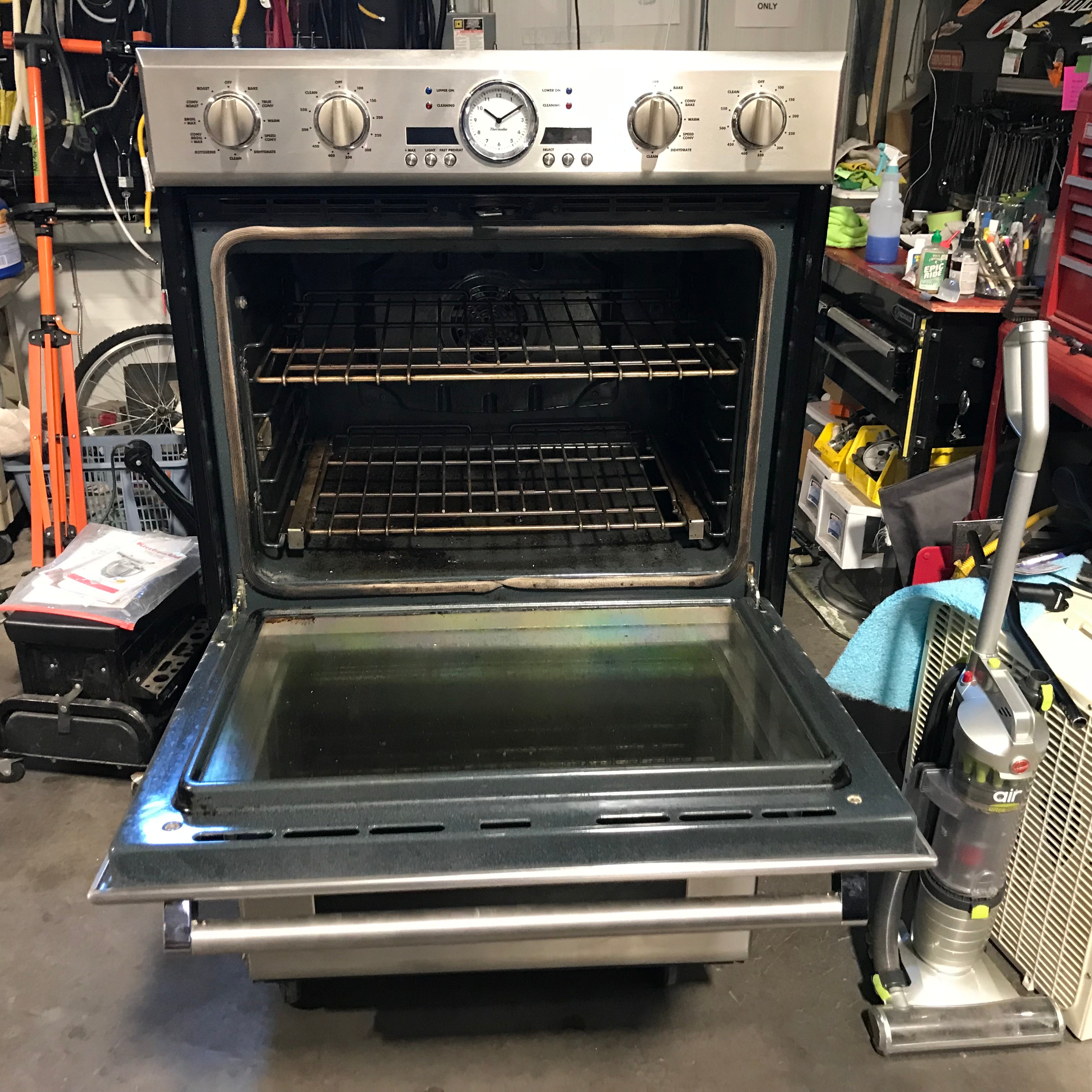 Thermador Podc 302 Stainless Steel Double Oven, Wall Oven 30"x 25"x 52"