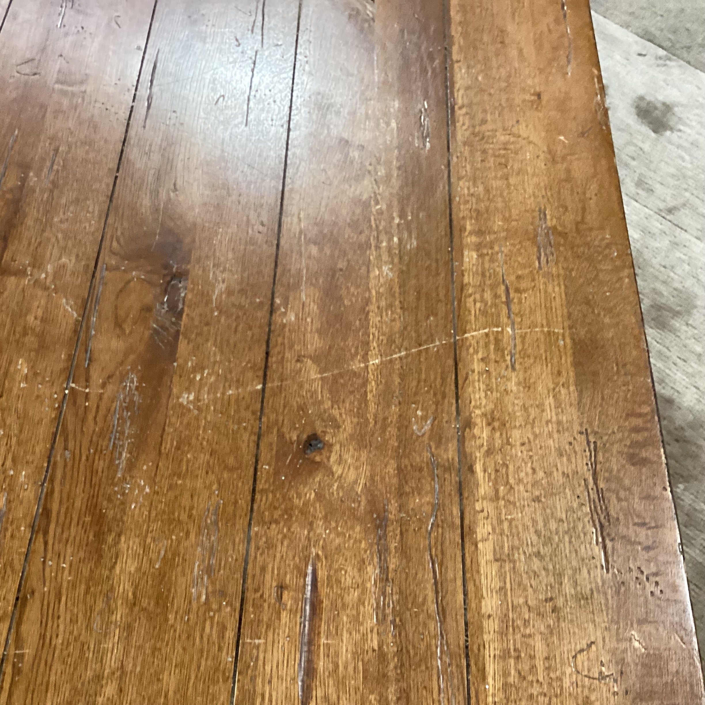 Attic Heirlooms by Broyhill Distressed Finish Wood 2 Drawer with Bottom Shelf Coffee Table 50"x 32"x 19.5"