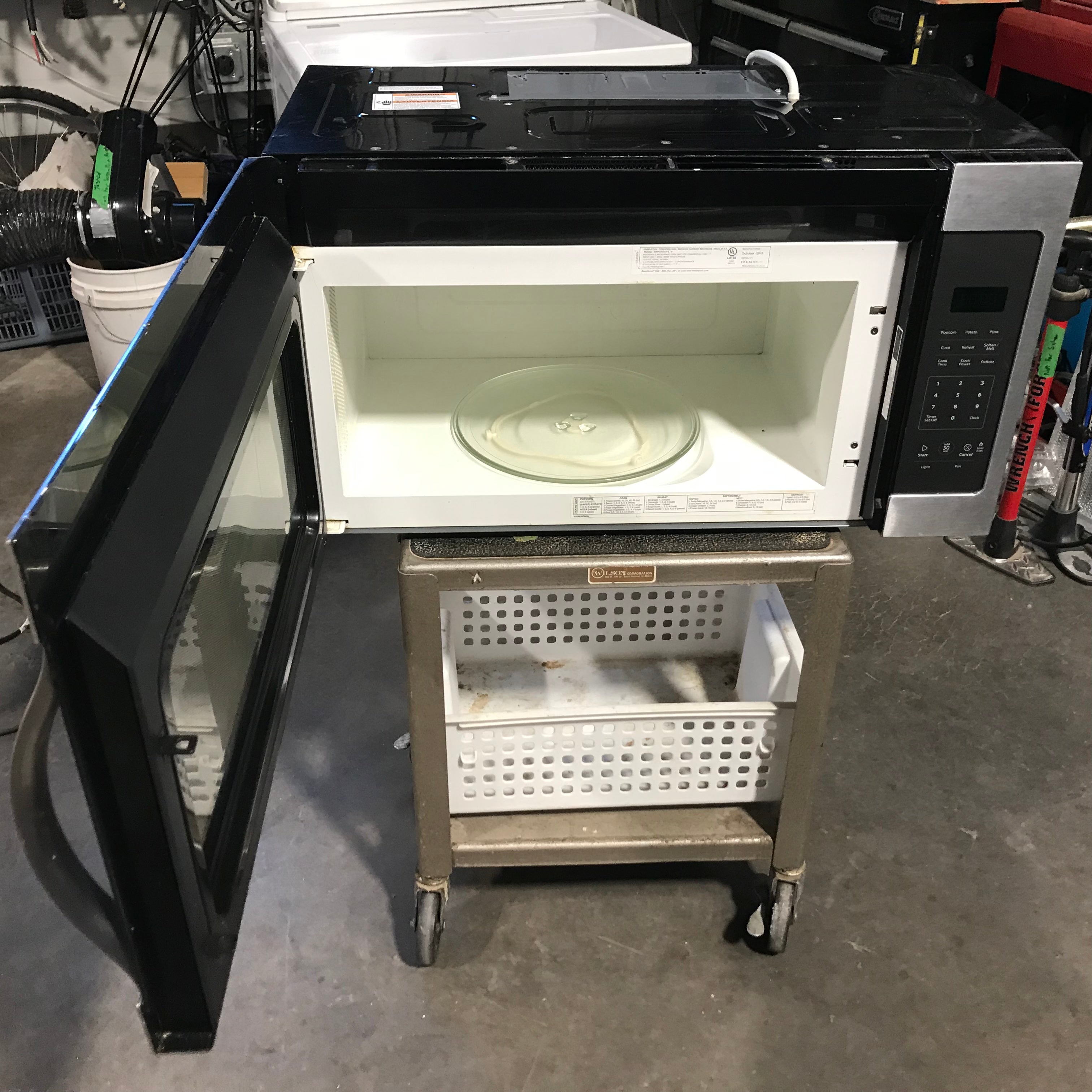 Whirlpool Stainless Steel Over-The-Range Microwave 30"x 16"x 17"