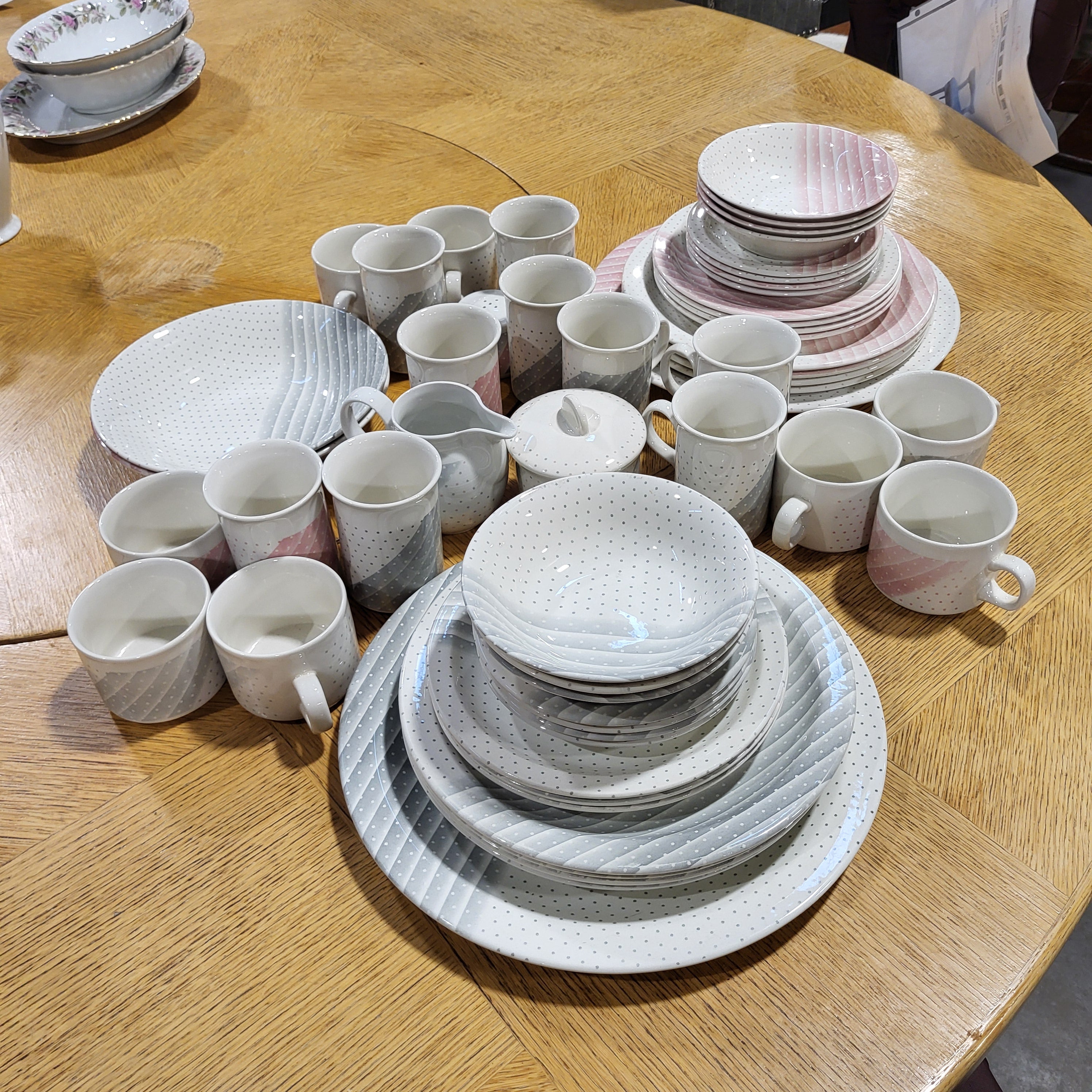 Set of 55 Churchill England Shades China Dinnerware