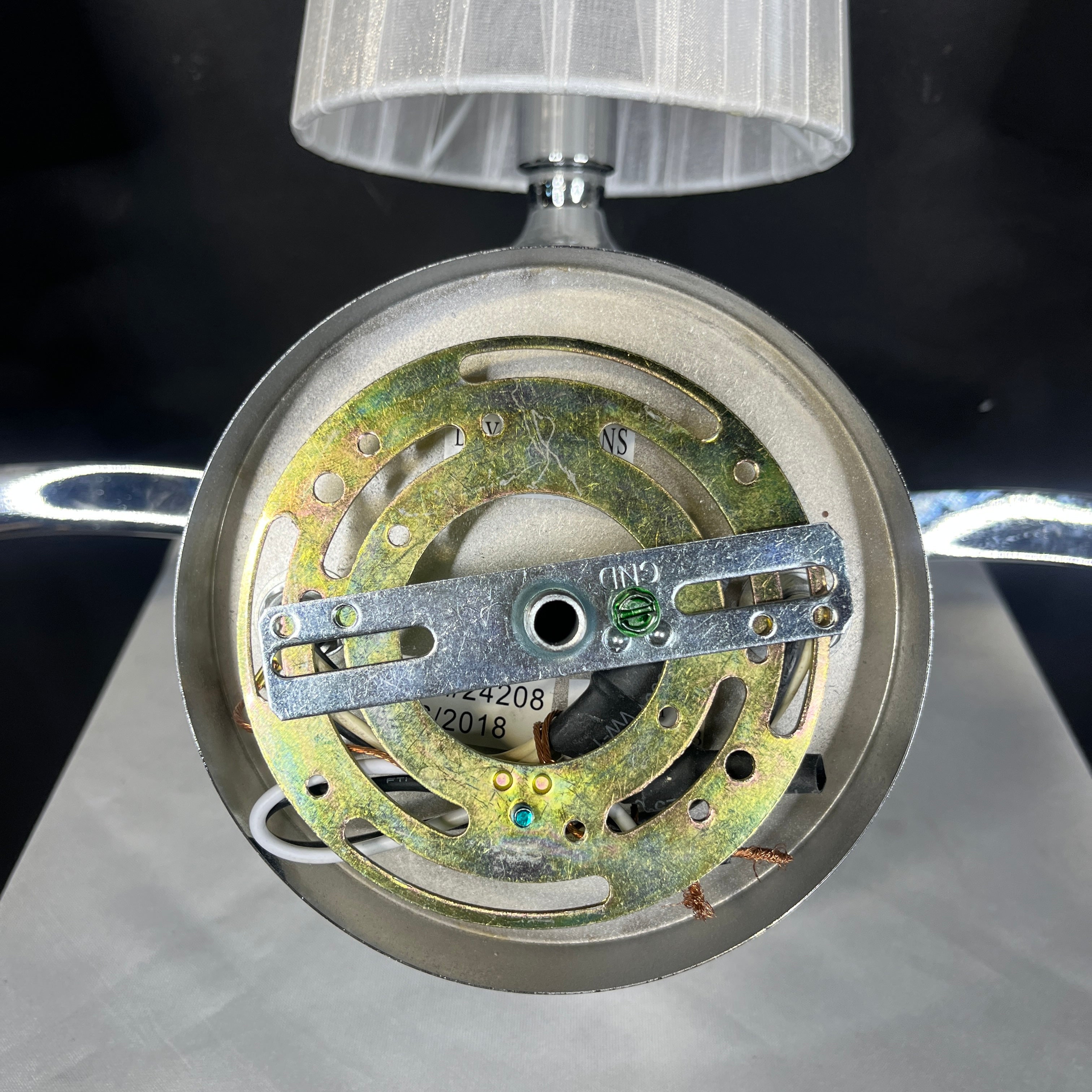 ArtCraft Contempra 3-Light Chrome Transitional with Shades Vanity Wall Sconce 24”x 8.25”x 4”