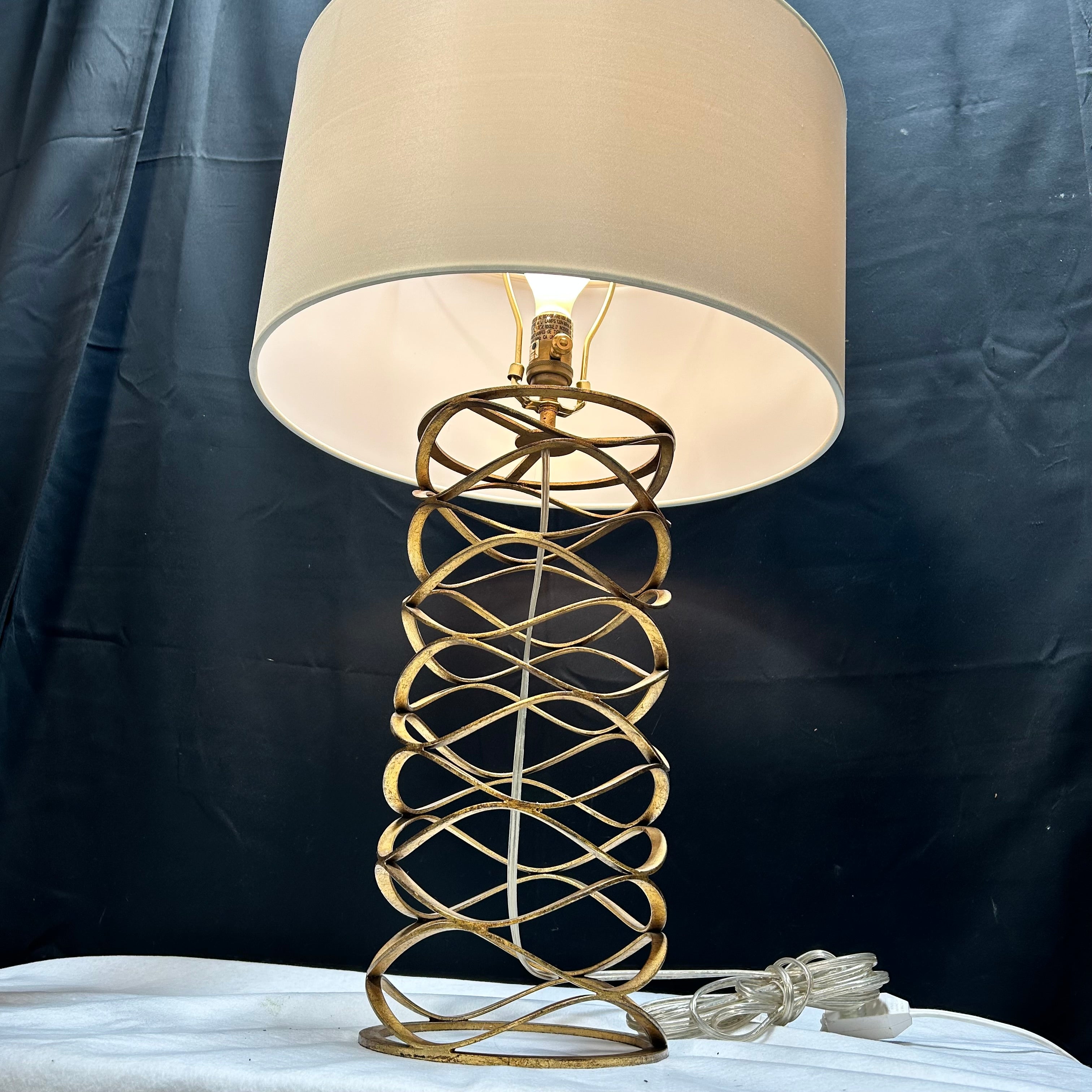 Visual Comfort Iron Bracelet table Lamp 8"x 29"