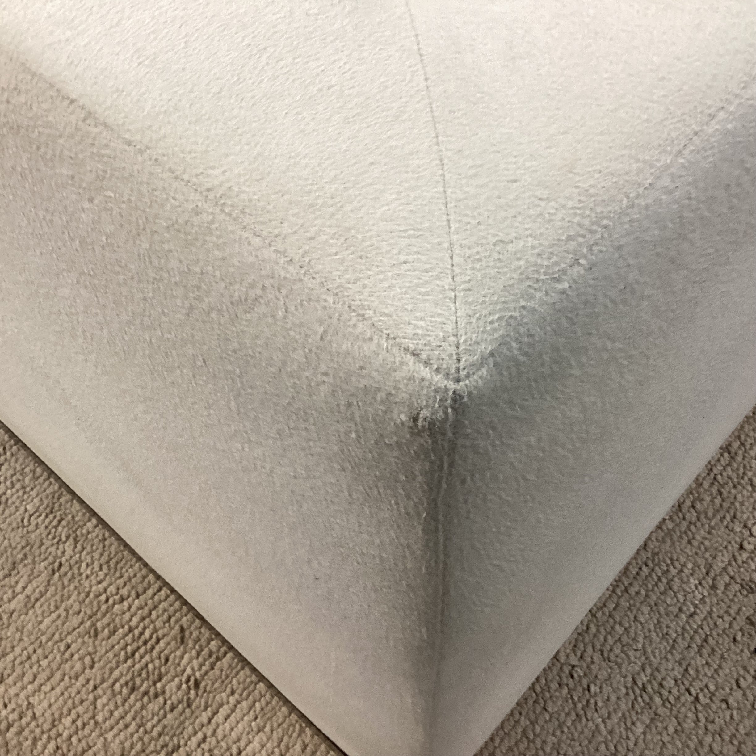 JJ Custom Dove Grey Wool Down Mix with Metallic Taupe &Ivory Accent Pillows Modern Chaise Sofa 76"x 48"x 33"