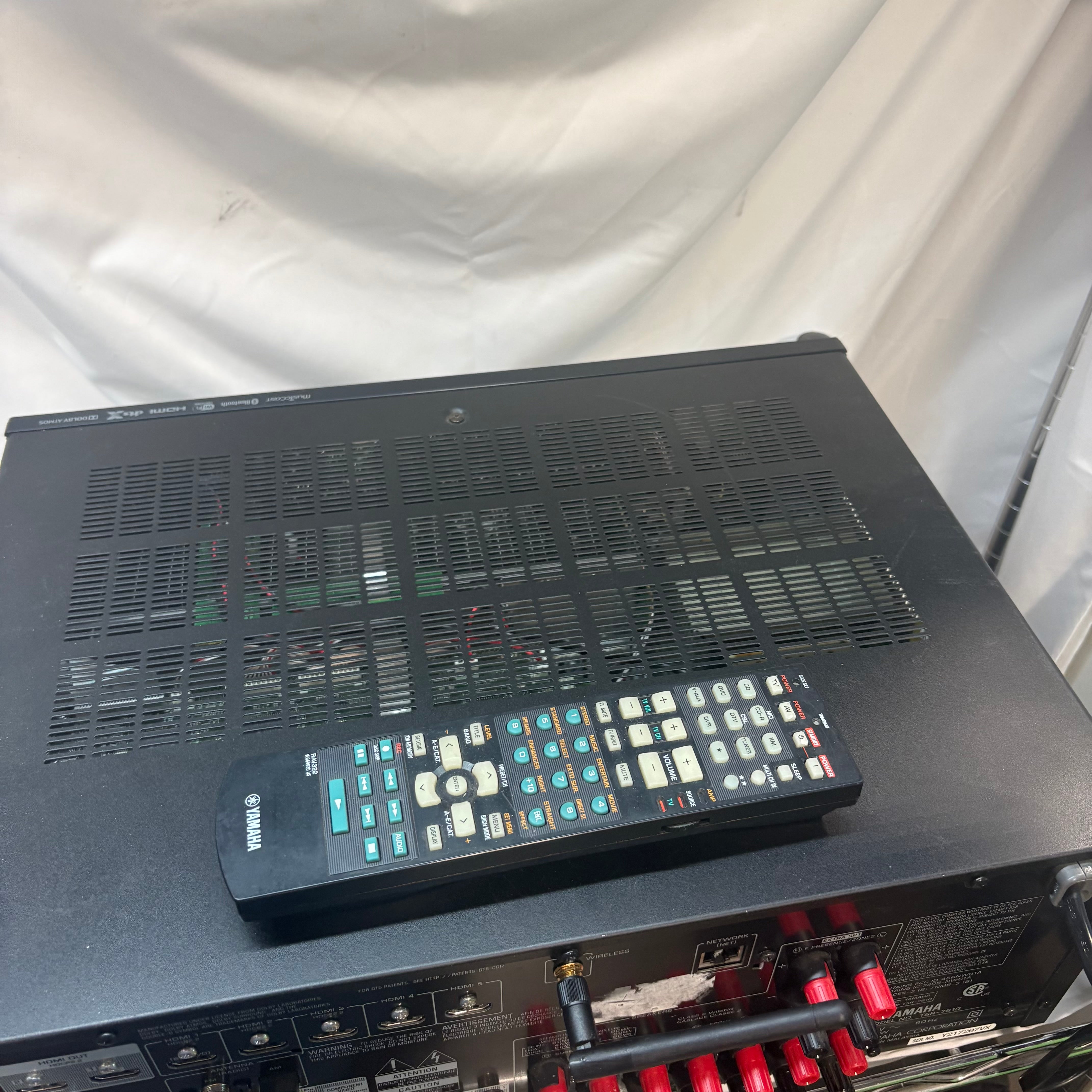 Yamaha TSR-7810 7.2/ch Home Theater AV Receiver w/Remote