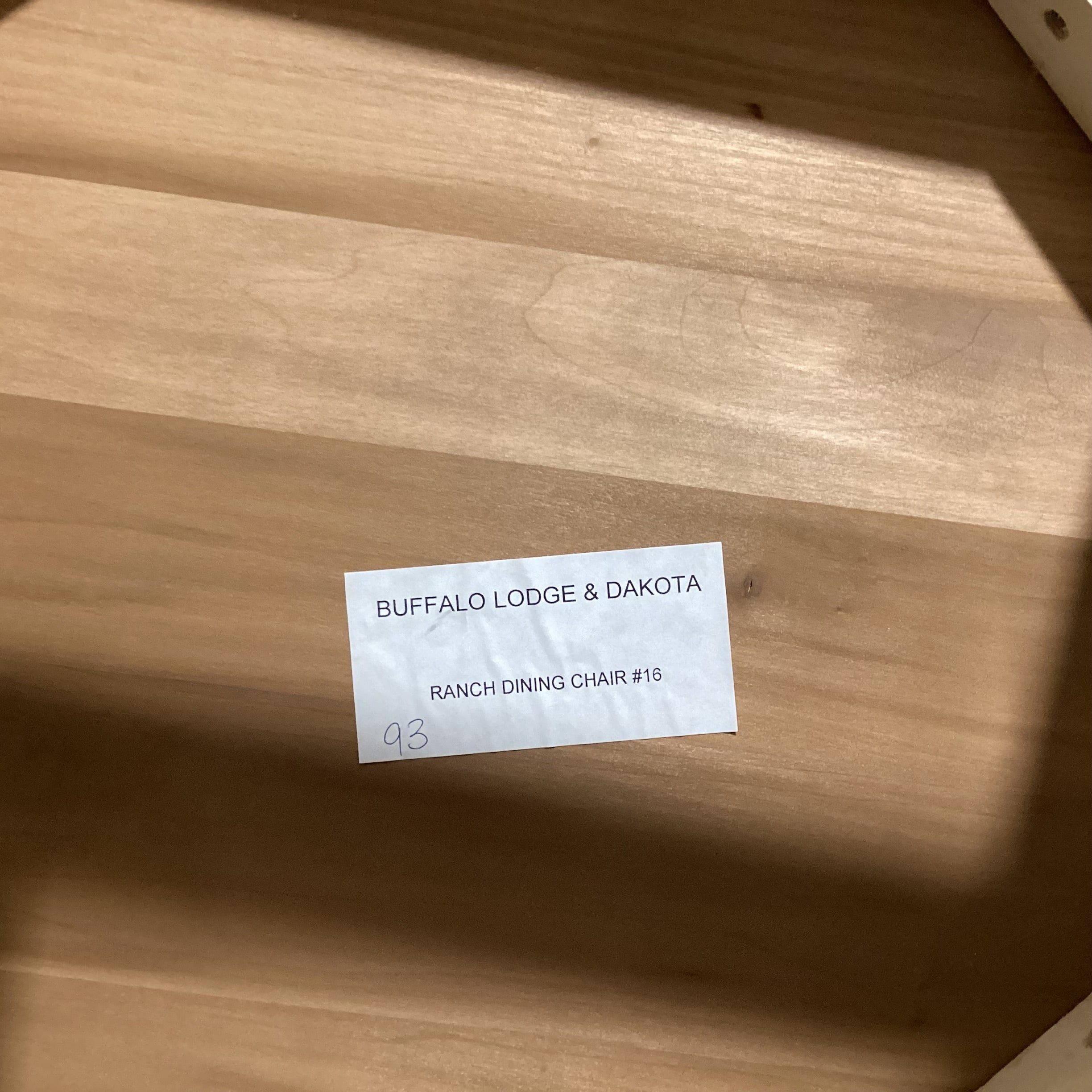 SET of 6 Buffalo Lodge & Dakota Washed Distressed Cream & Green Wood Ladder Back Ranch Dining Chairs 18"x 19"x 45"