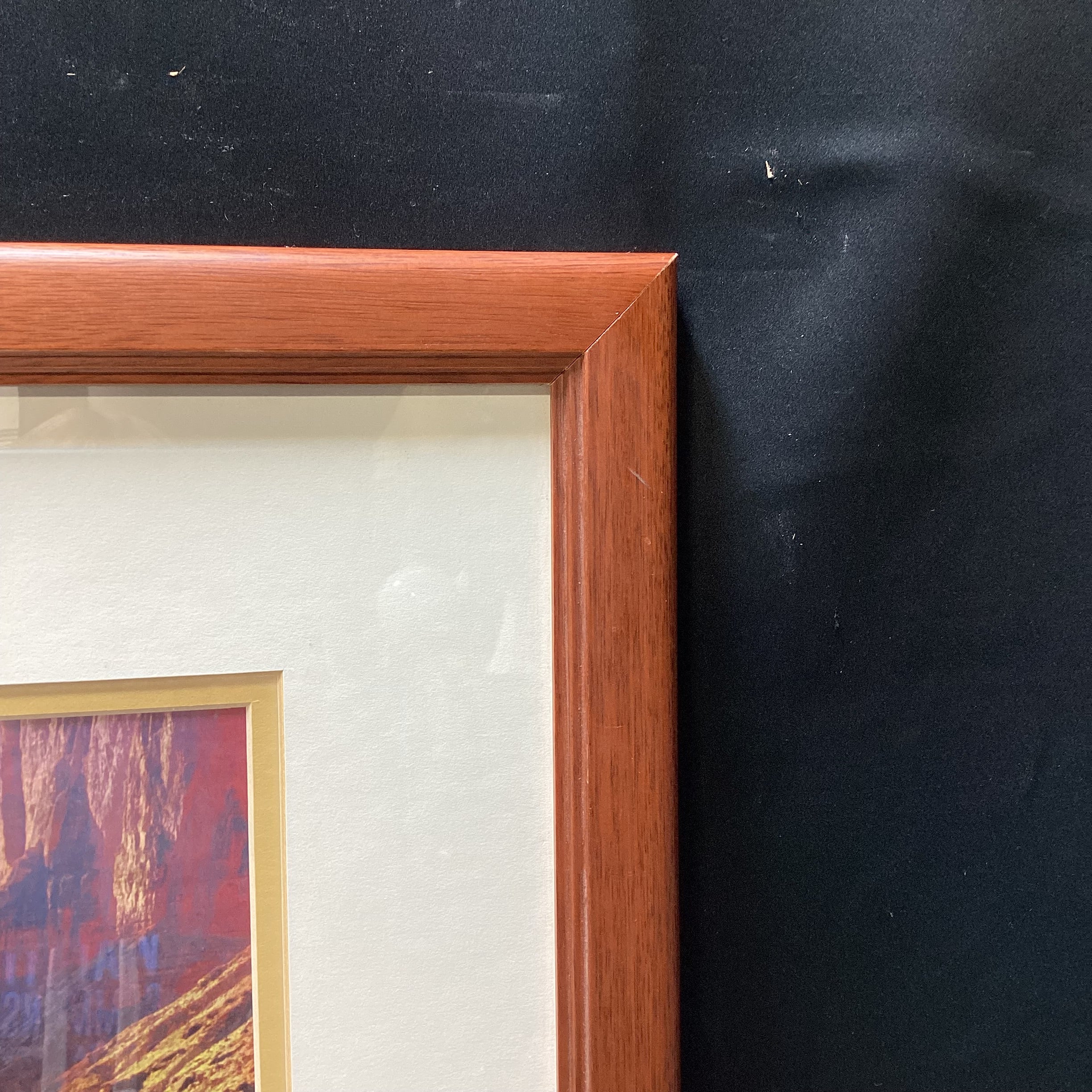 Joseph Holmes "The Colorado River at Nankoweap, Grand Canyon" Framed Photograph 30" x 22.5"