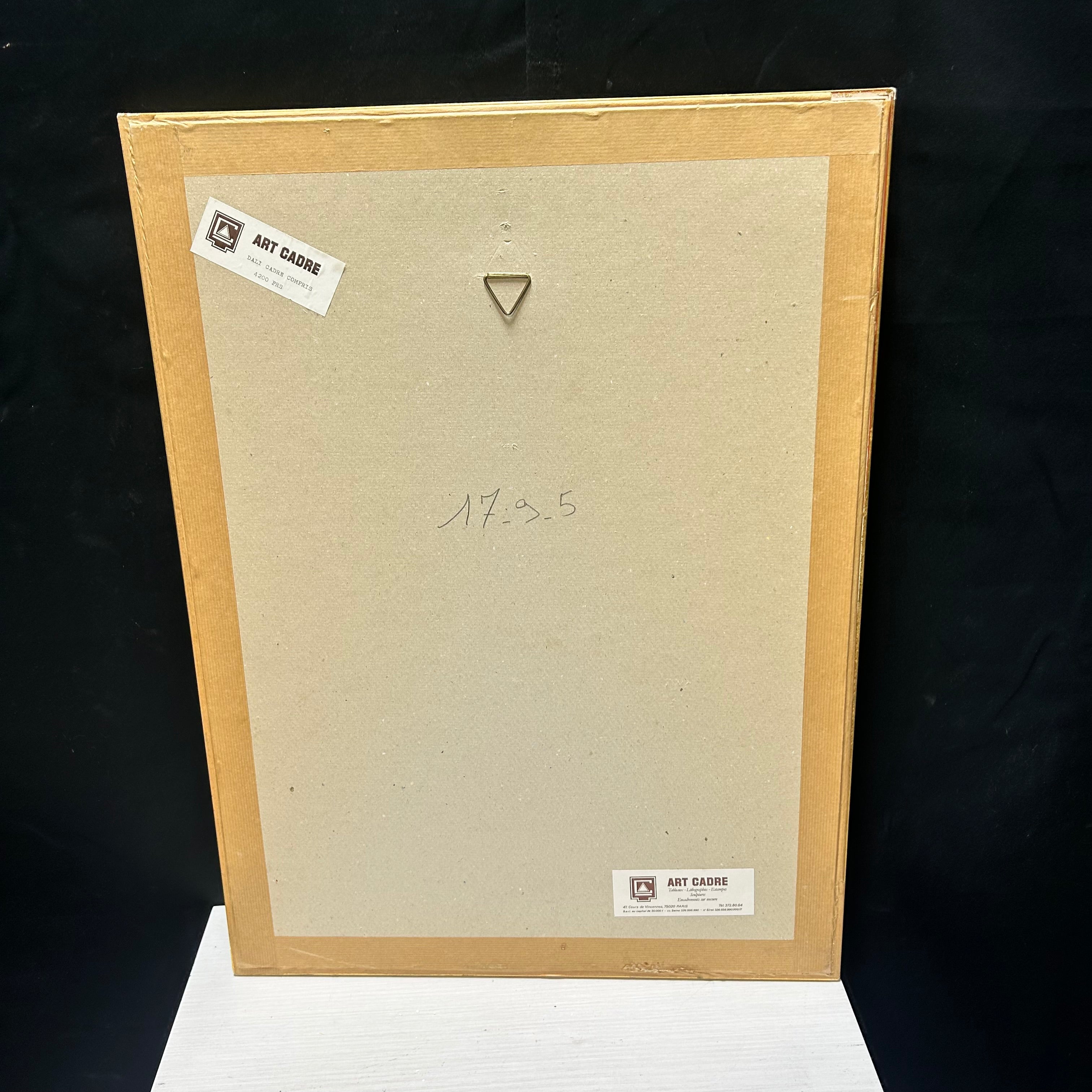 SALVADOR DALI 1971 "THE SONG OF SONGS OF KING SOLOMON" Hand Signed & Numbered 45/250 18.5"x 25"