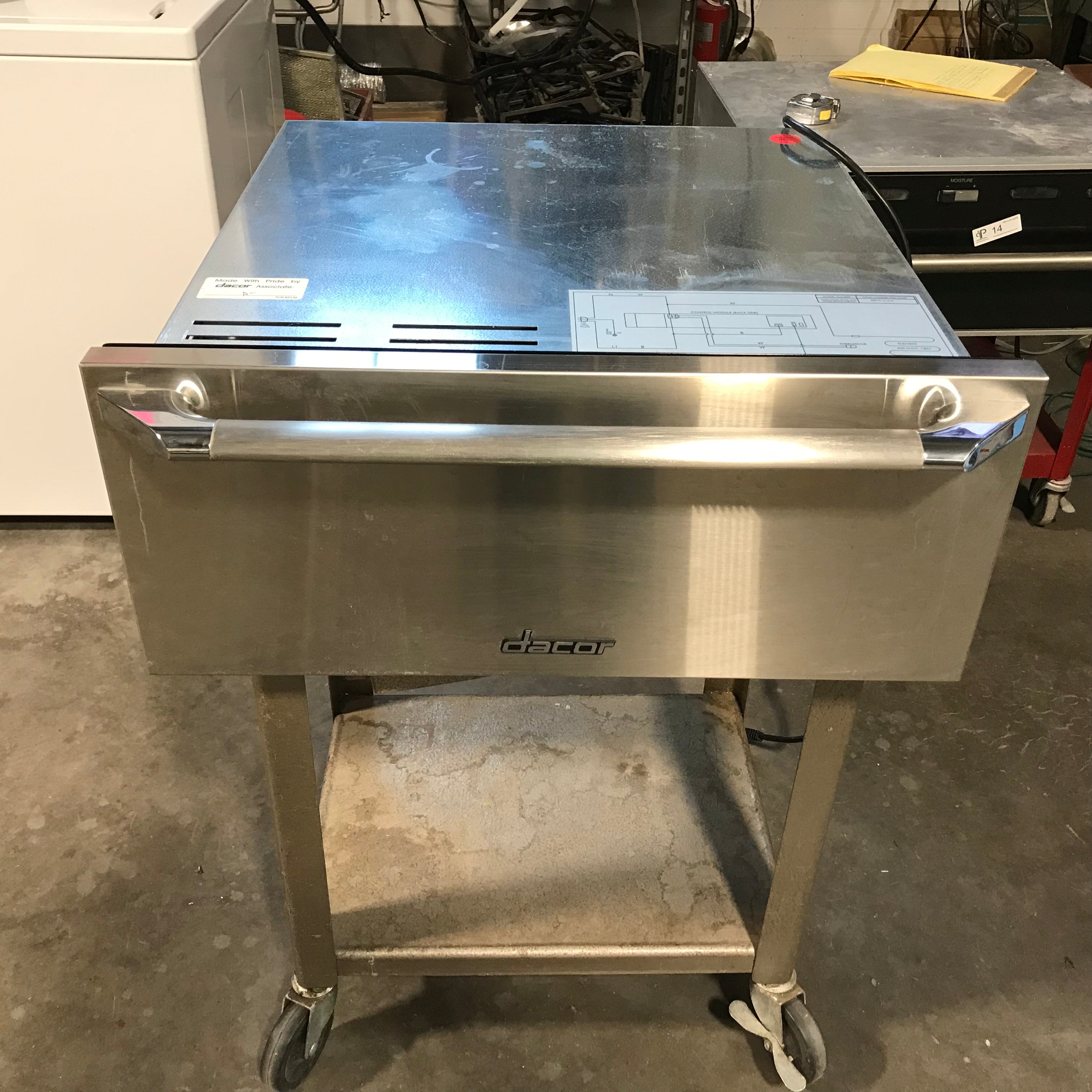 Dacor Stainless Steel Warming Draw 24"x 24.5"x 10"