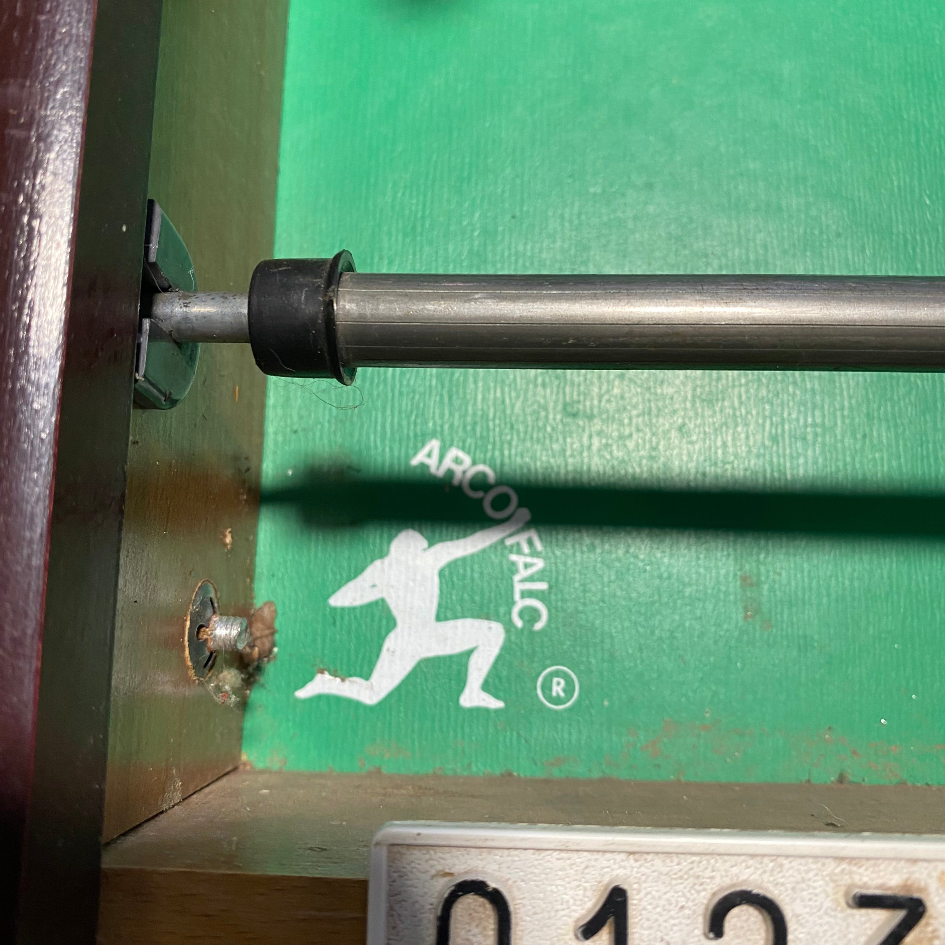 Vintage Italian SportCraft Arcofalc Folding Foosball Table 49"x 30"x 33"