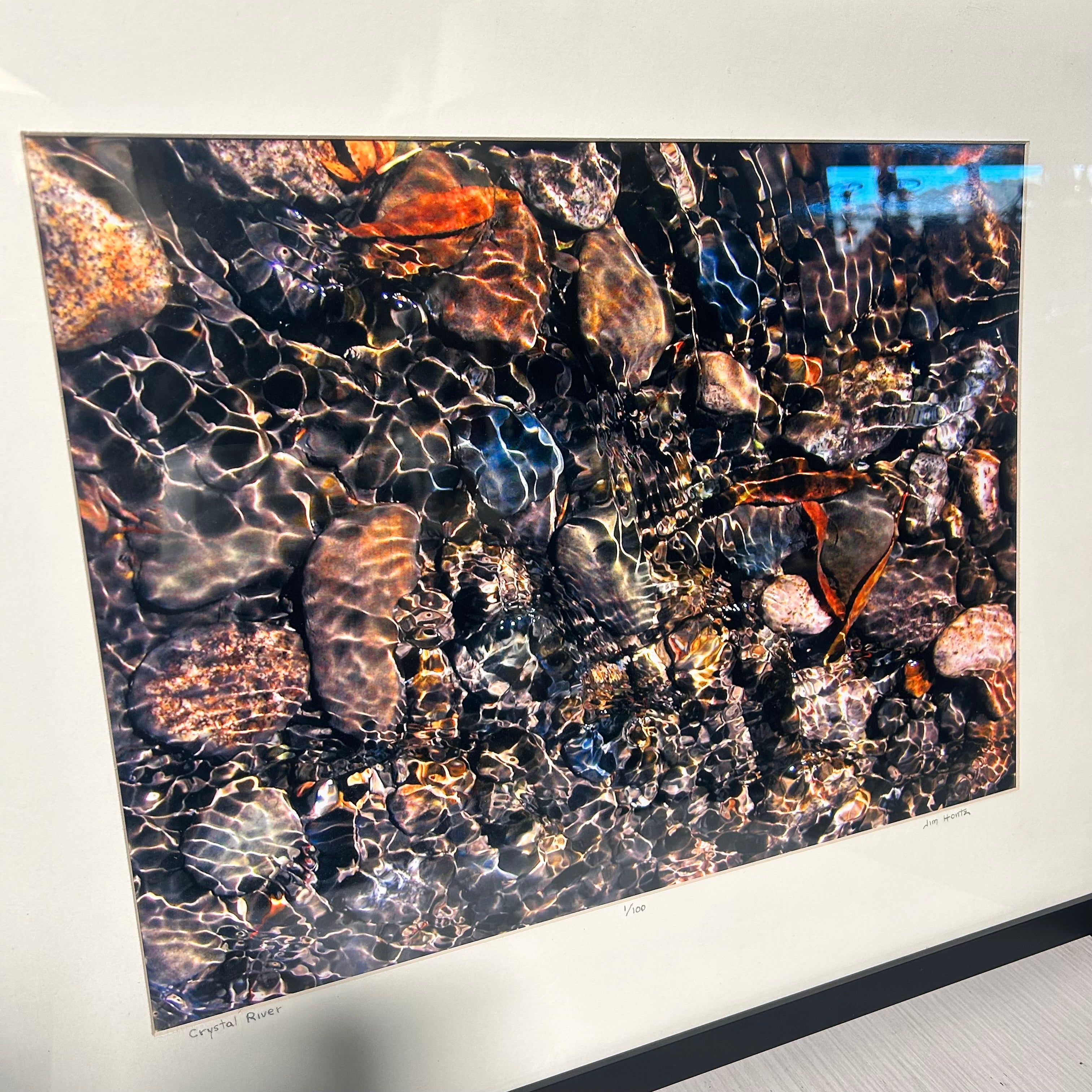 Jim Hontz Co. Artist Medium Photograph Crystal River 25"x 19"