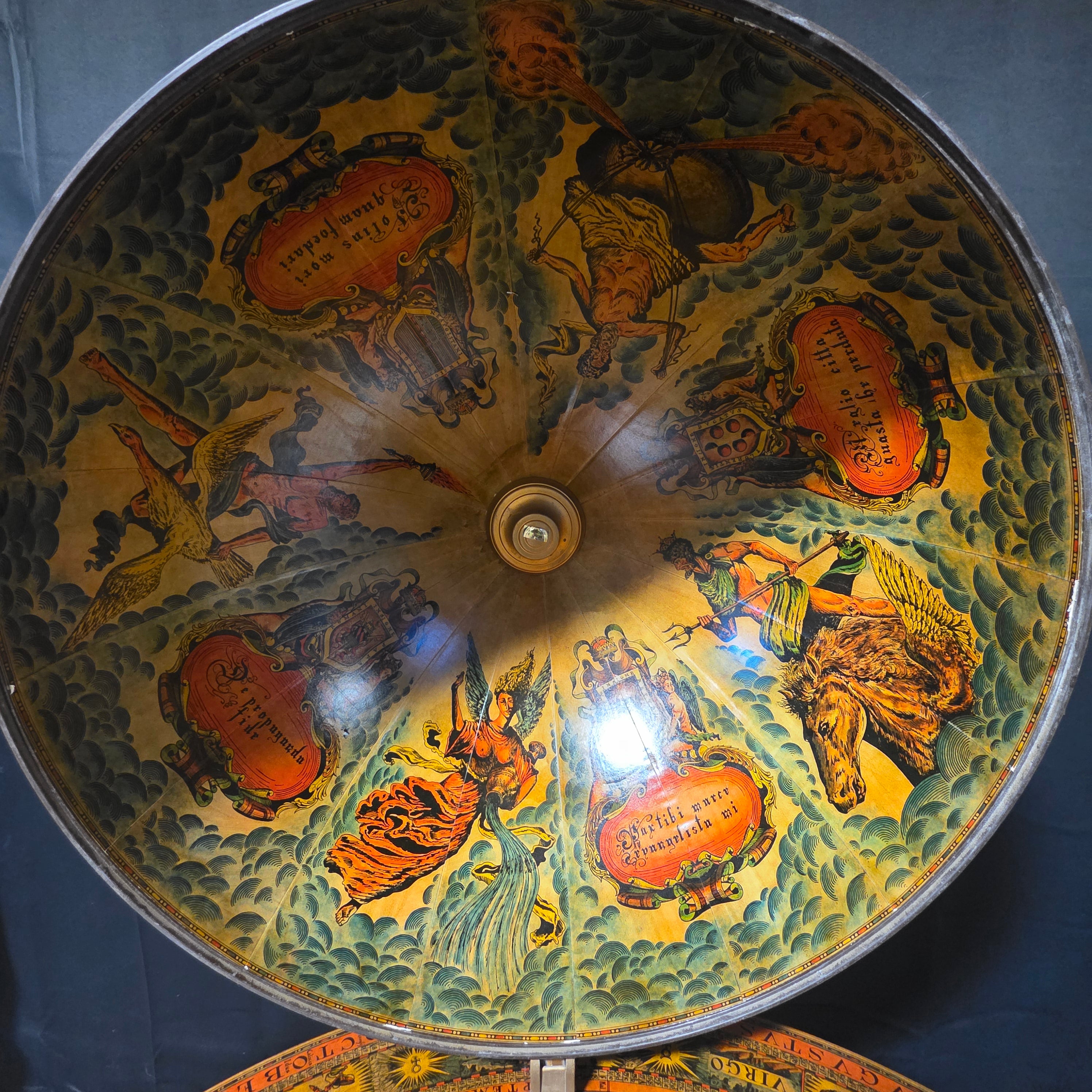 1980 Late 20th Century Mappamondo Italian Globe Bar