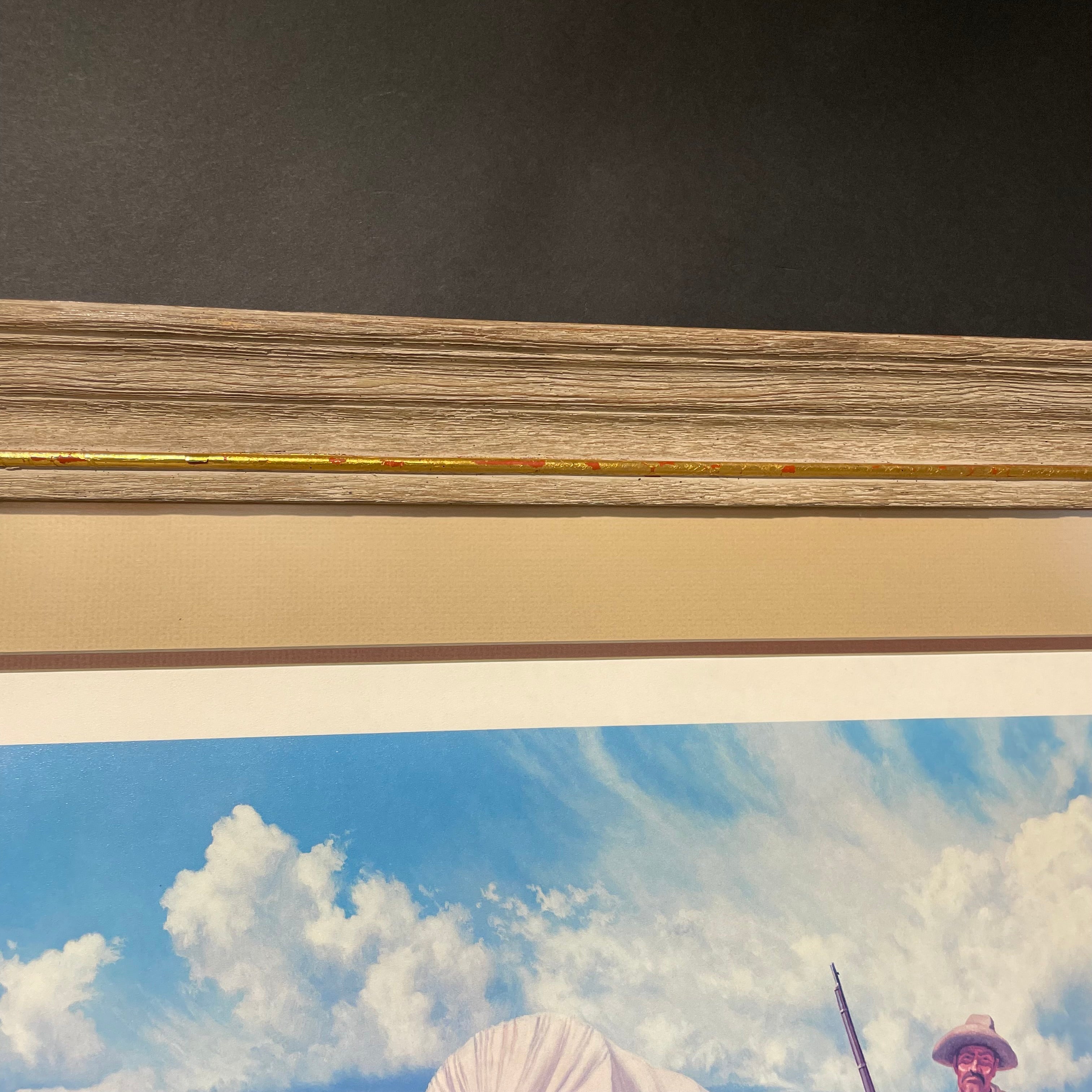 Fred Lucas "Arizona Lifeline" Print In Wooden Frame 43 1/2" x 34"