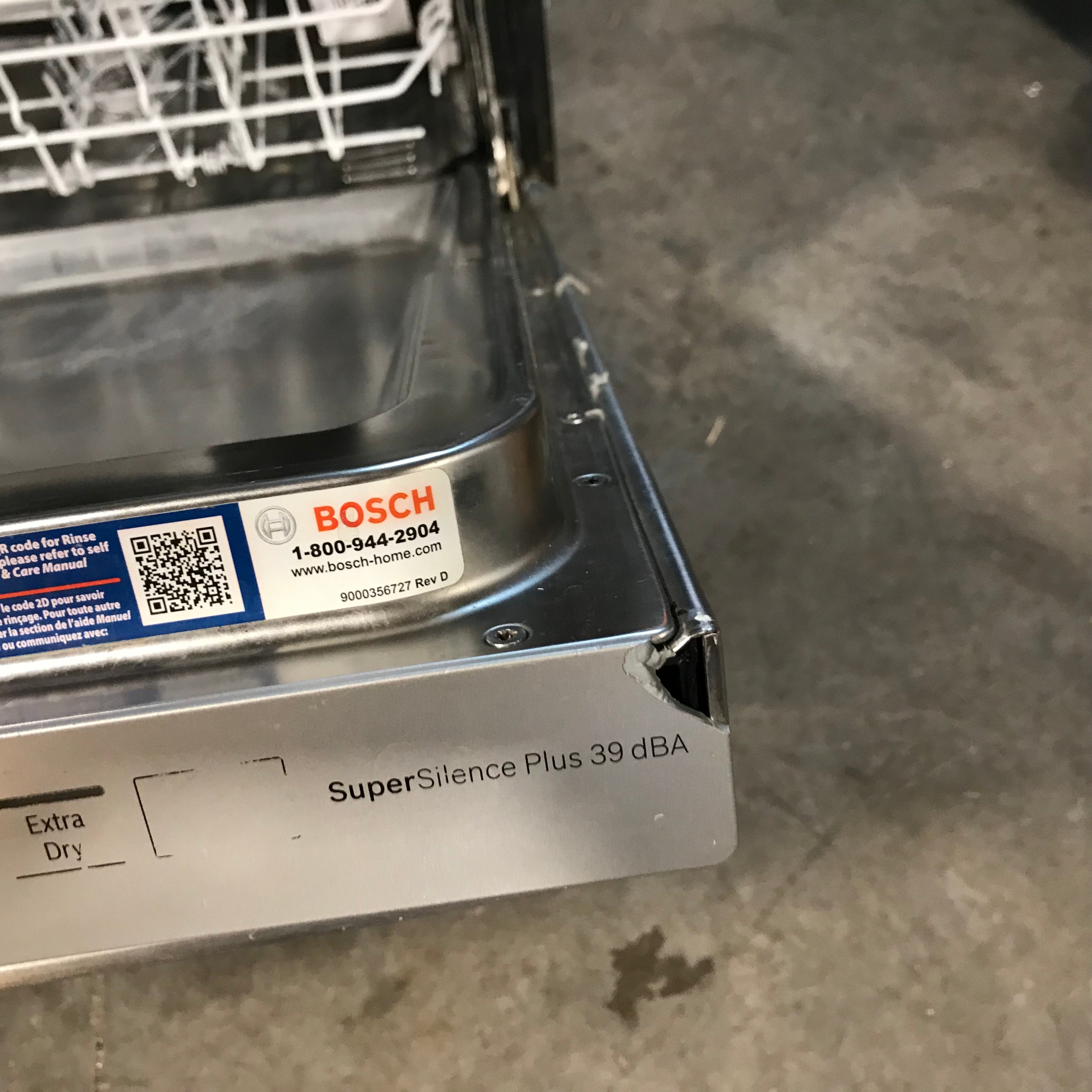 Bosch Stainless Steel Dishwasher 24"x 24"x 34"