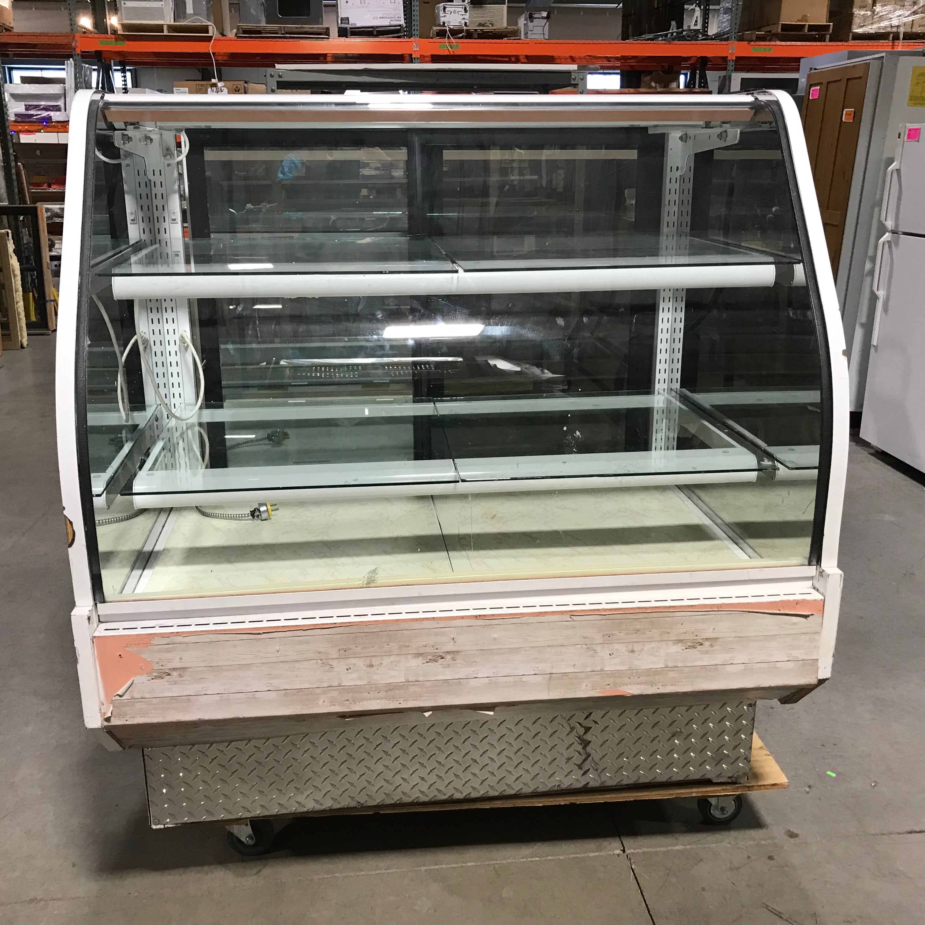 Hussmann Glass Display Refrigerator 50.5"x 39"x 54.5"