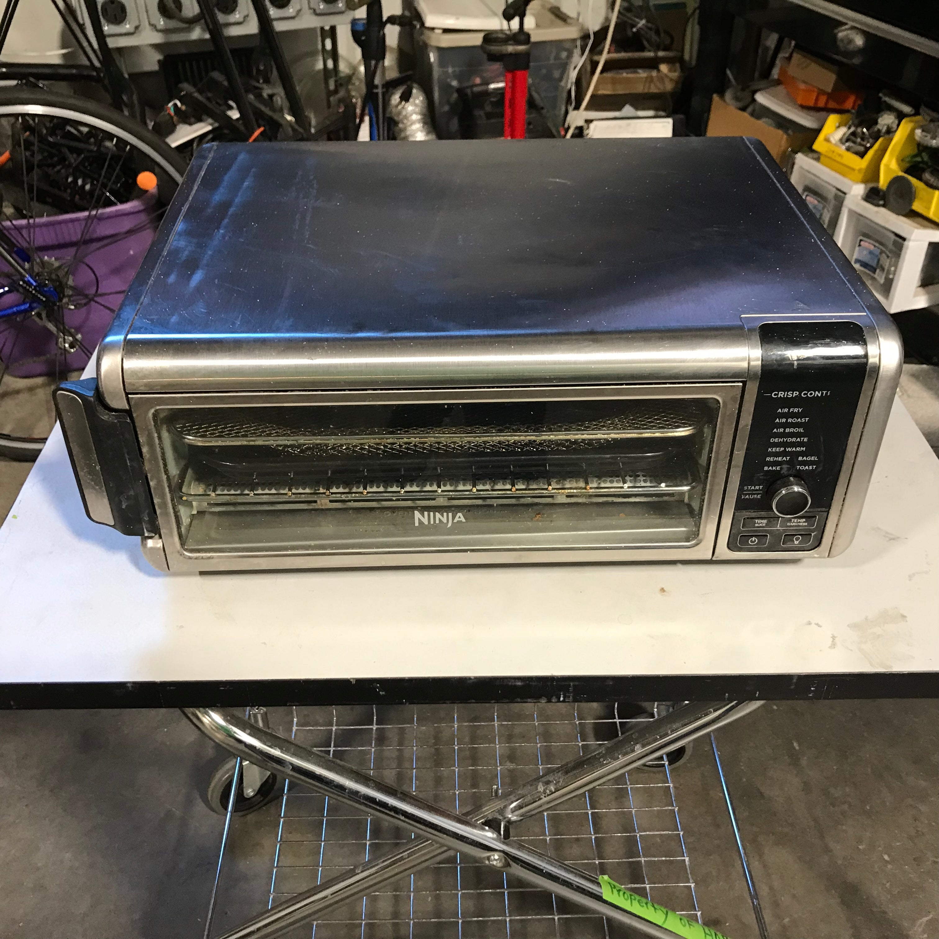 Ninja Stainless Steel Air Fry Toaster Oven 18.5"x 14"x 8"