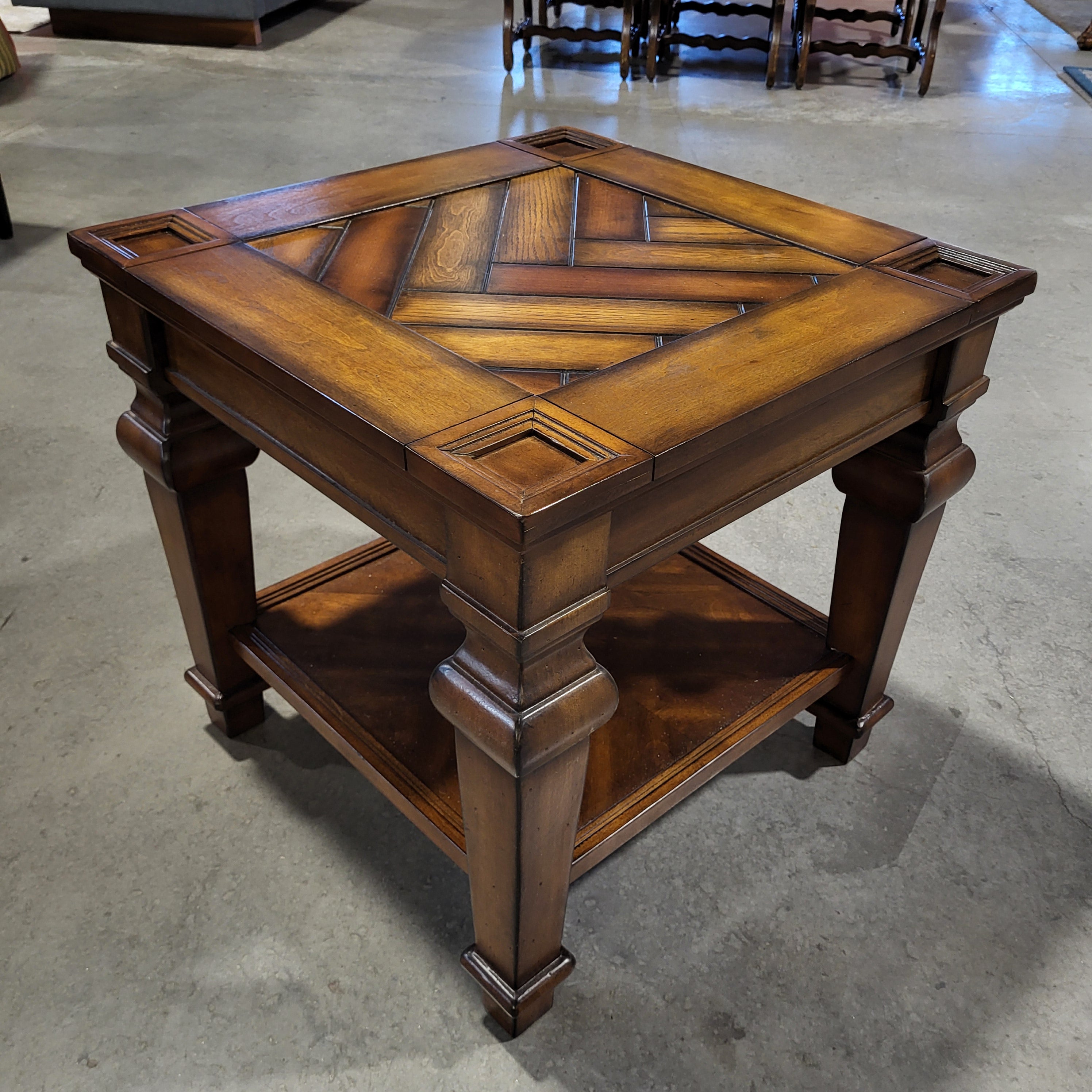 Ashley Furniture Wisteria Square End Table 26"x 26"x 25"