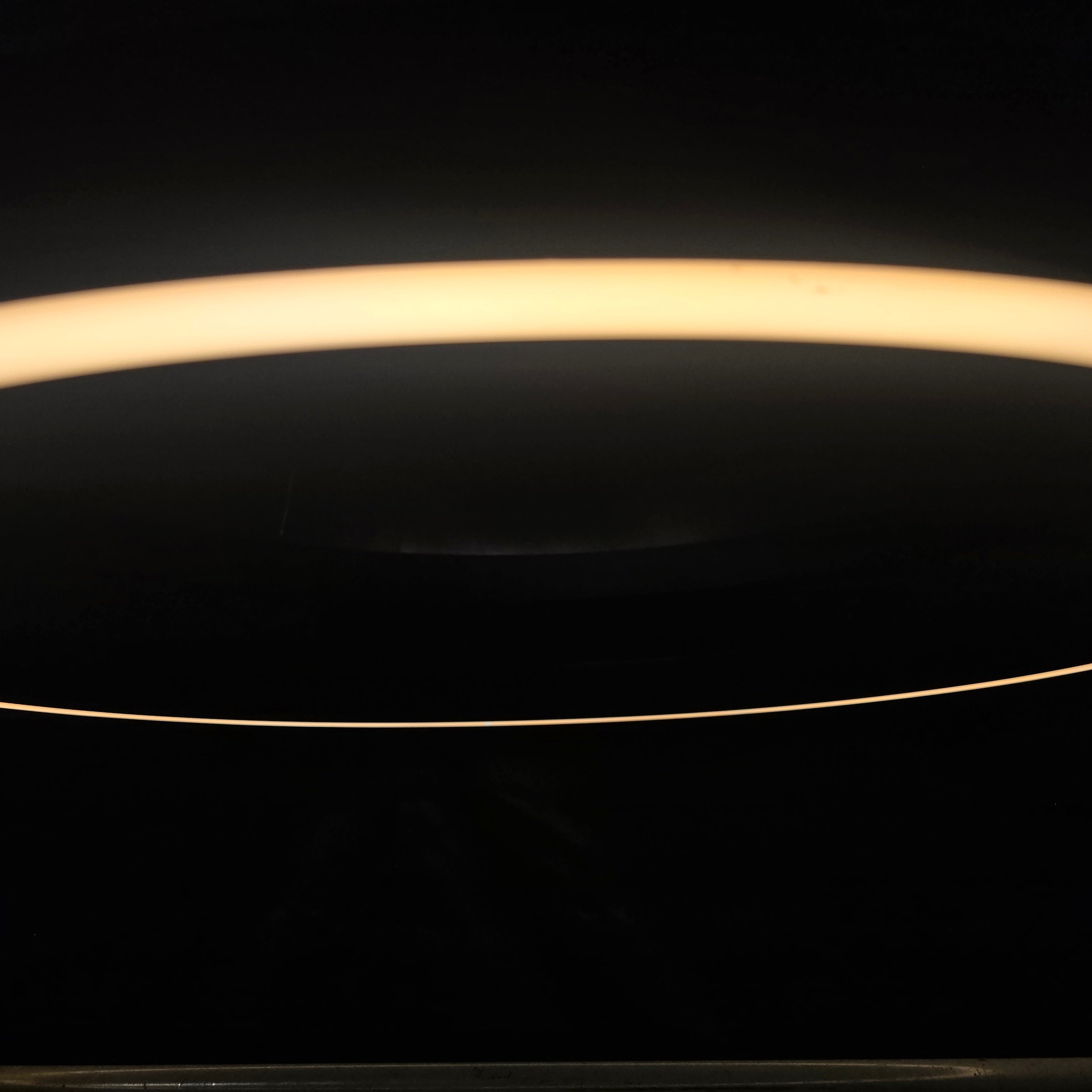 Modern Forms Imperial Black LED Chandelier Lights up on Top and Bottom 42"Dx9"