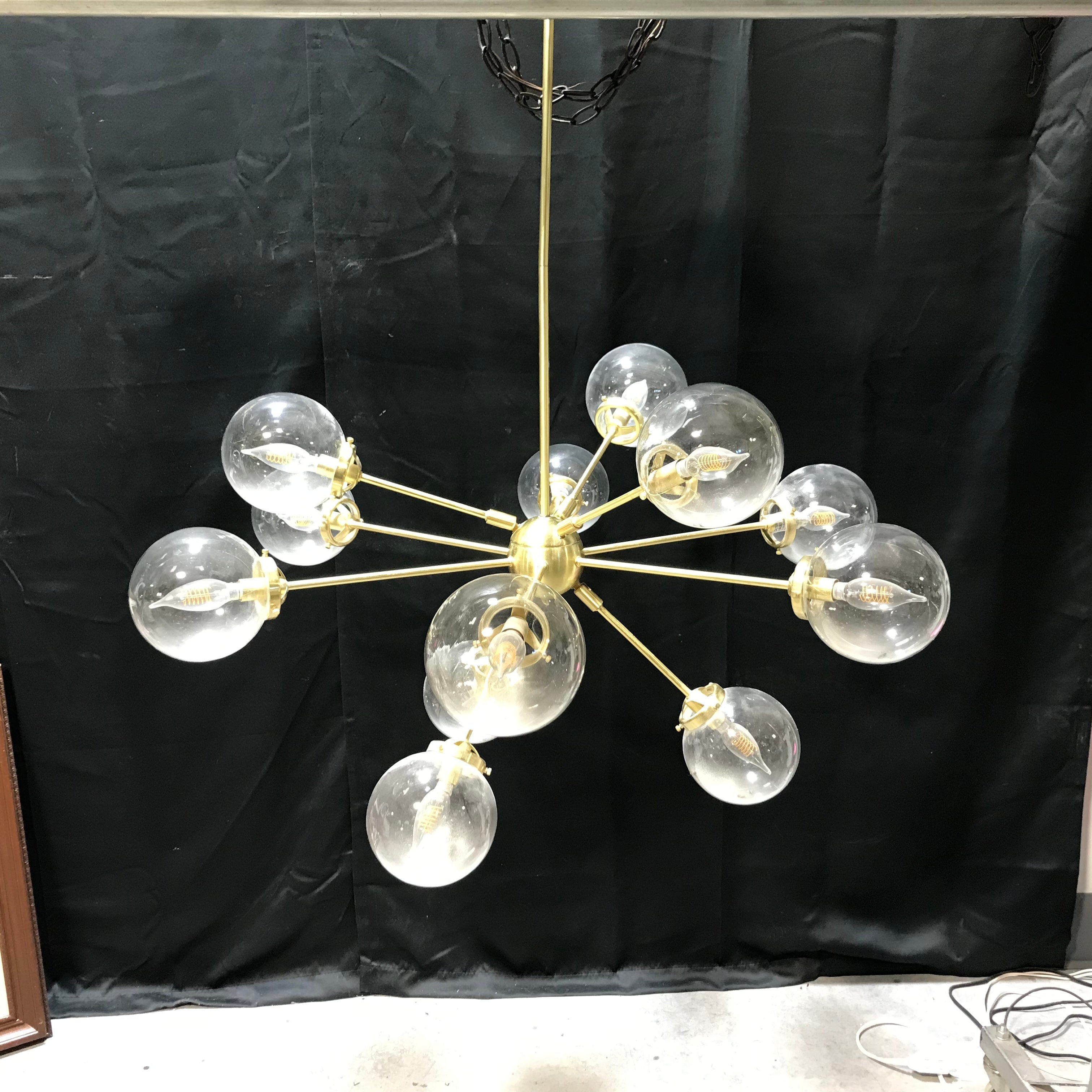 Masakee 12-Light Sputnik Metal Chandelier