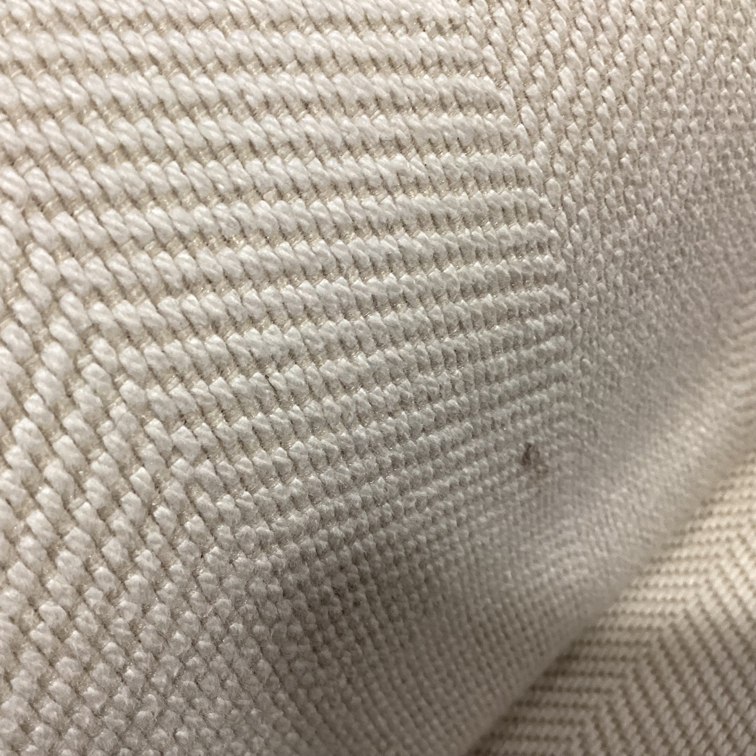 Pottery Barn Cream Woven Slip Covered Sofa 94"x 41"x 30"