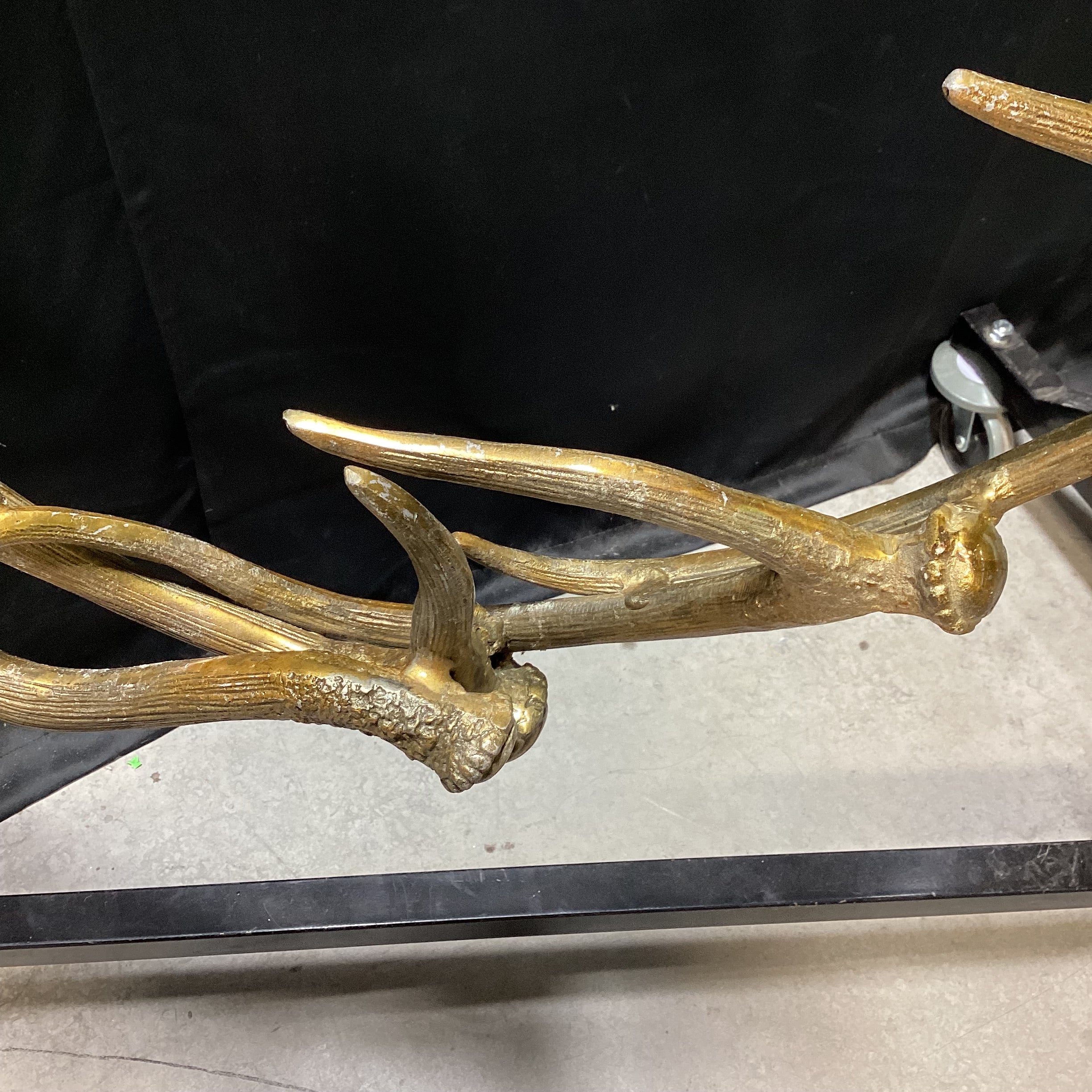 Faux Antler Aluminum Cast Hanging Art (1) 43" x 65"