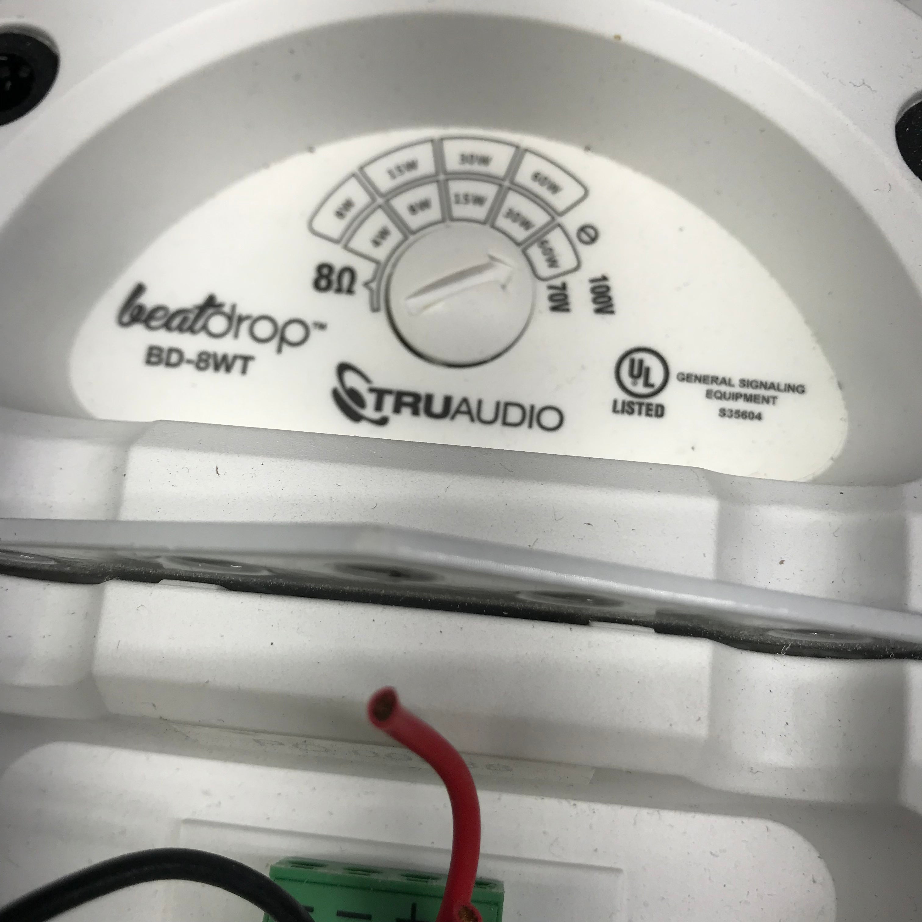 TruAudio beatdrop BD-8WT Hanging Speaker