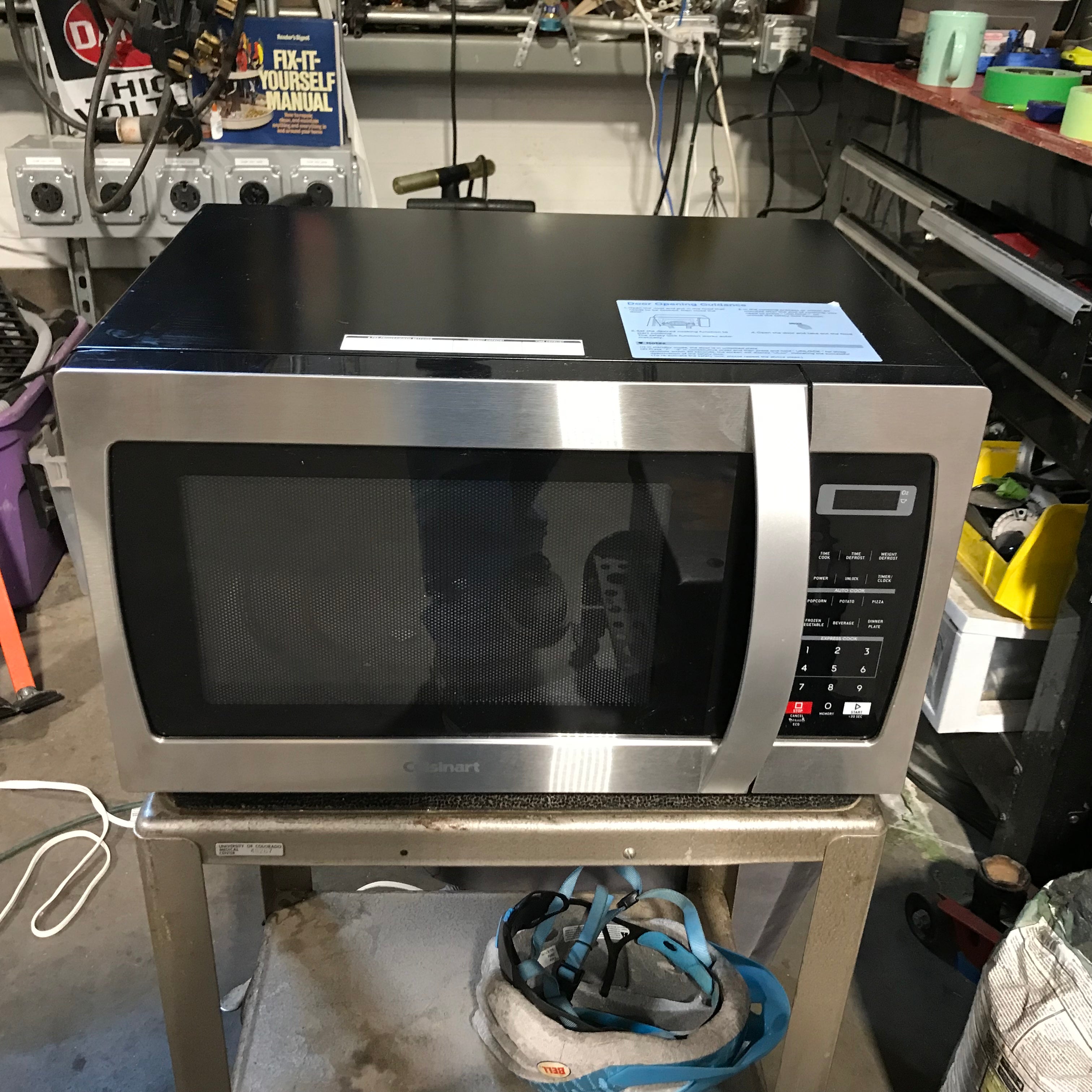 Cuisinart Stainless Steel Counter-Top Microwave 20.5"x 16"x 12"