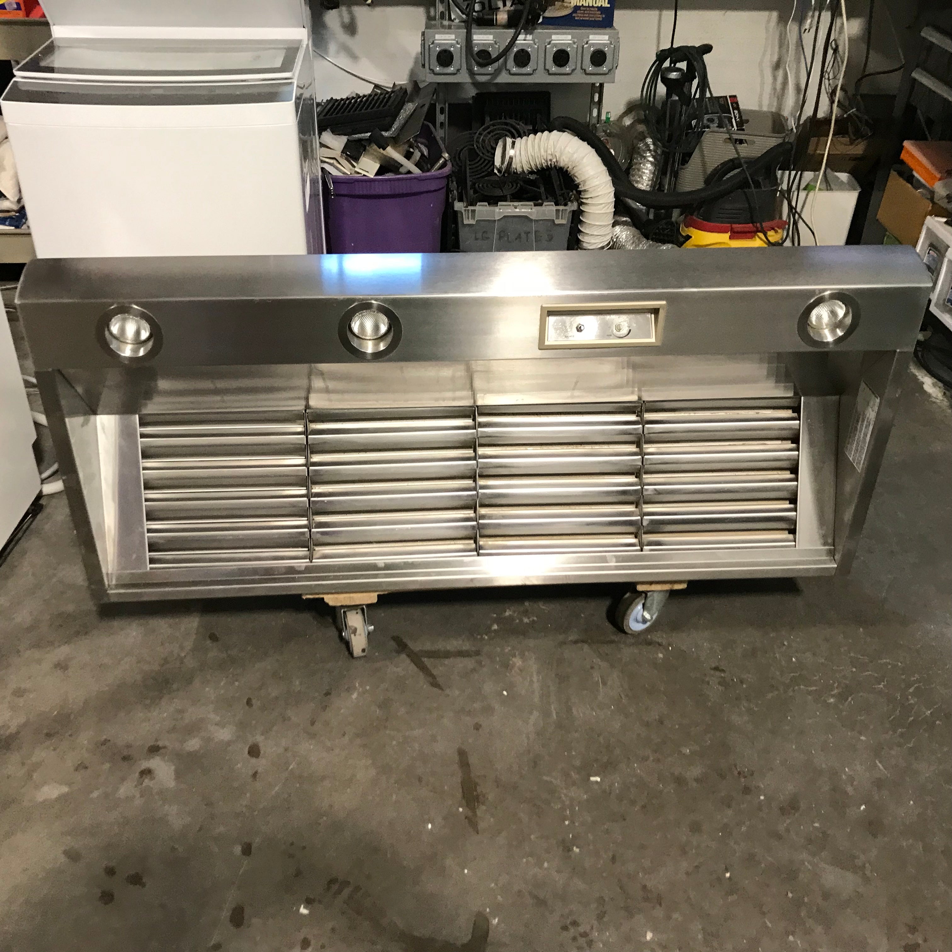 Wolf 54" Stainless Steel Range Hood 54"x 24"x 18"