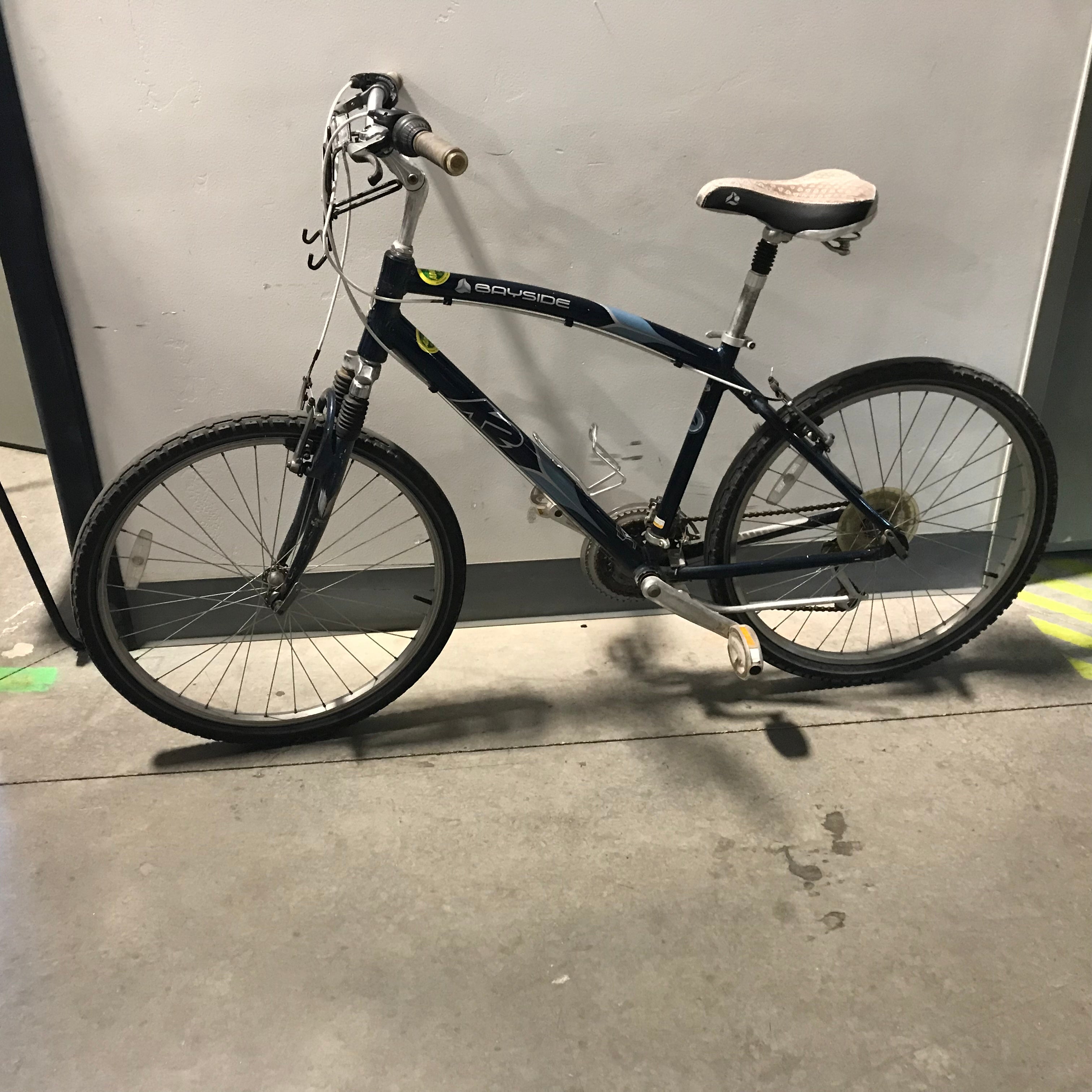 K2 Bayside Blue 21 Speed Cruiser/Mountain Bike 18"
