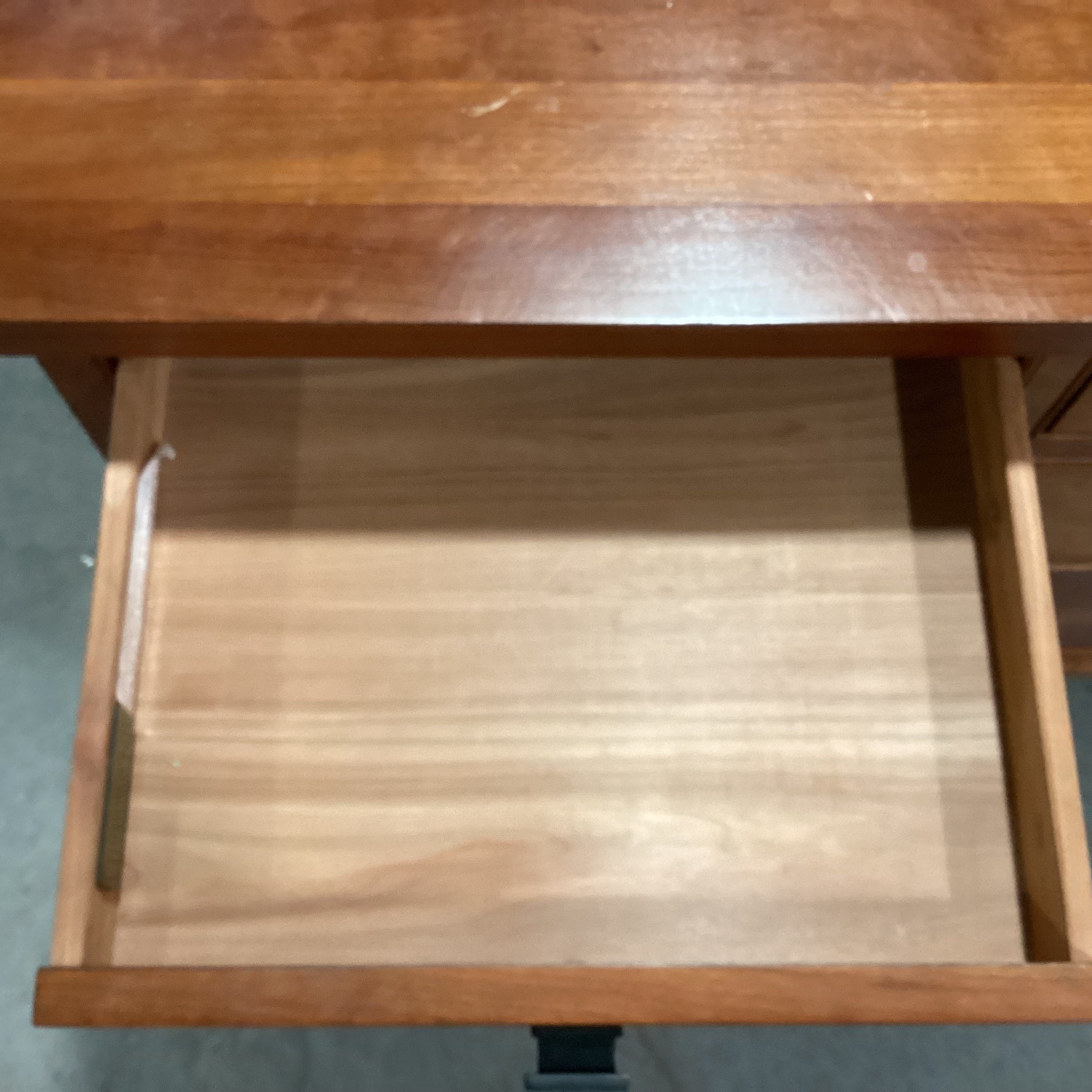 Restoration Hardware Solid Cherry 4 Drawer Nightstand 34"x 21.5"x 27"