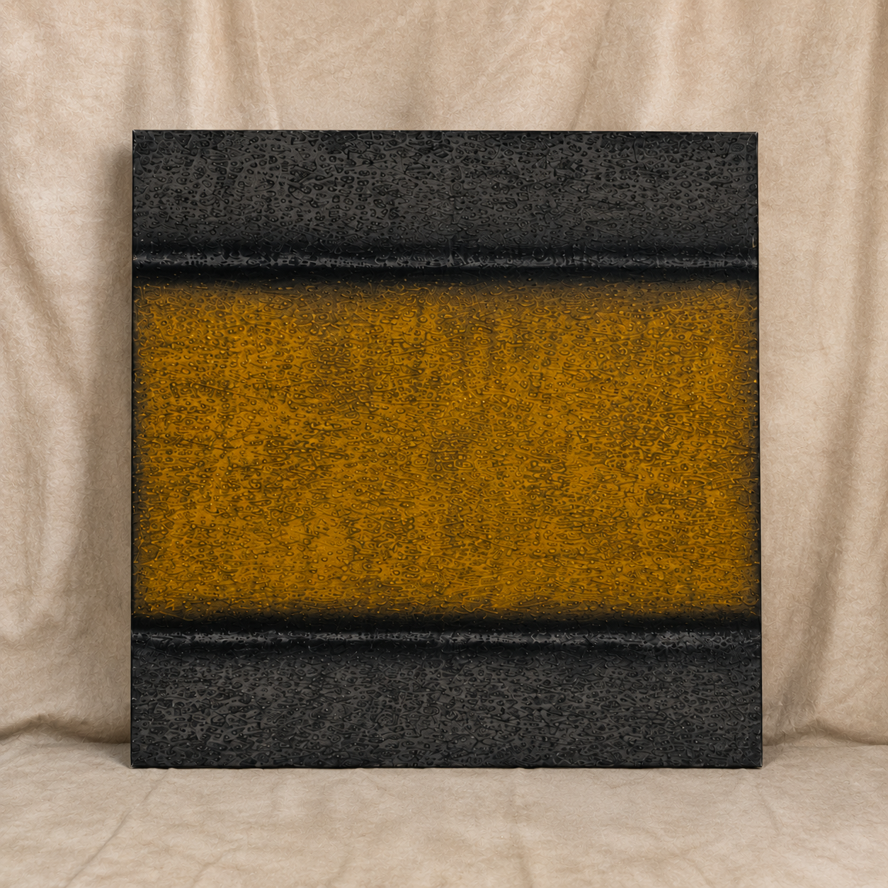 Modern Rendition of "The Yellow Brick Road" Textured Art on Canvas (3 Pieces Sold Separately) 5'x6' Each