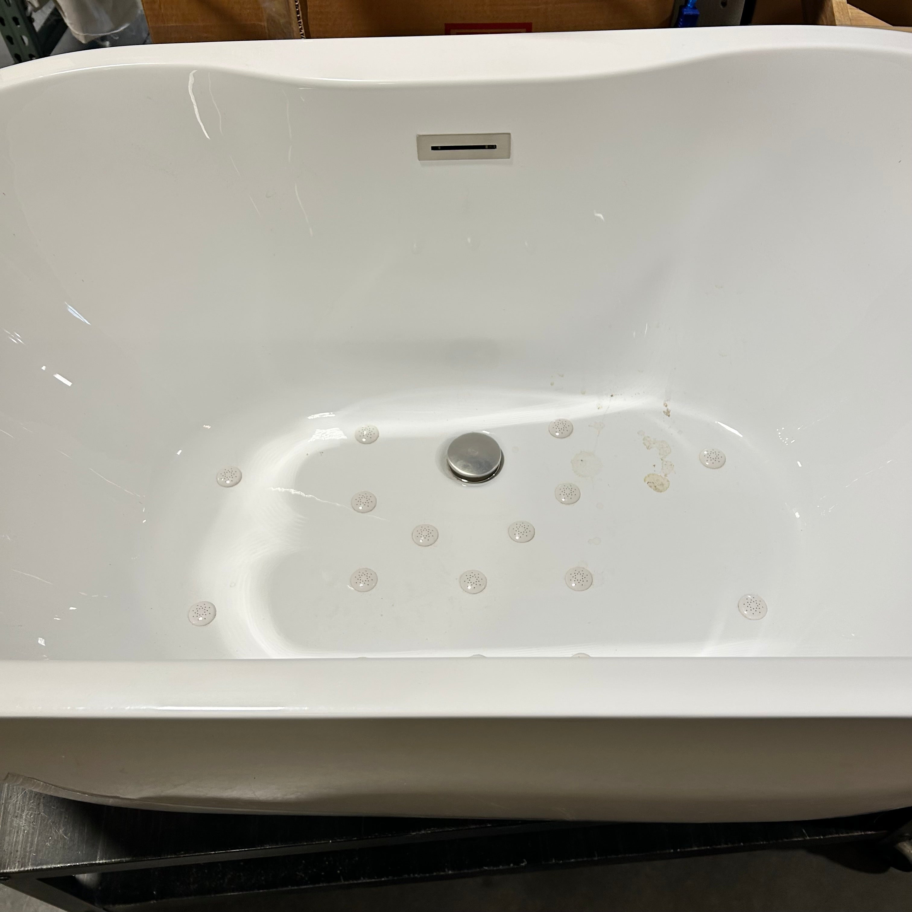 Barclay Acrylic Freestanding Tub 55"x 29"x 25"