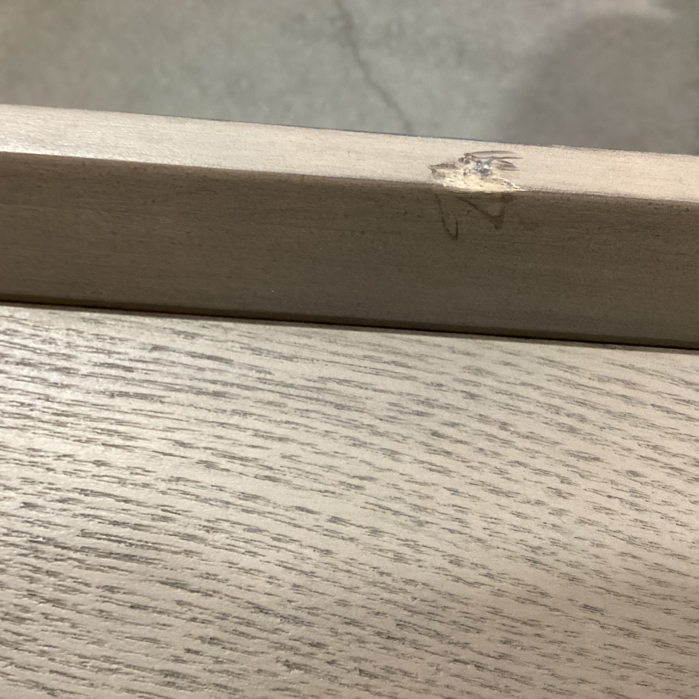 Crate & Barrel Tate Stone Grey Oak 9 Drawer Dresser 68"x 20.5"x 33"