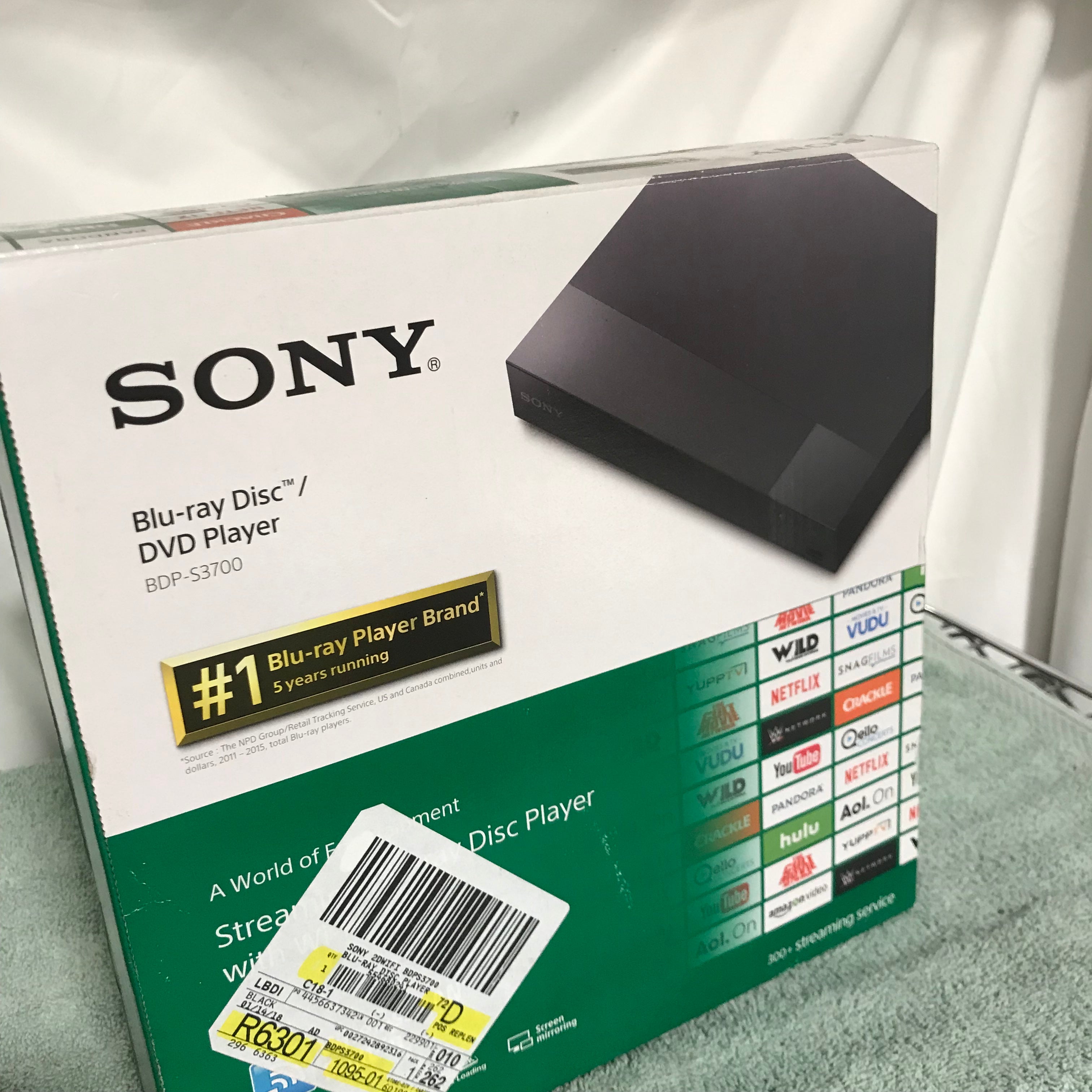 Sony Blu-Ray Disc / DVD Player