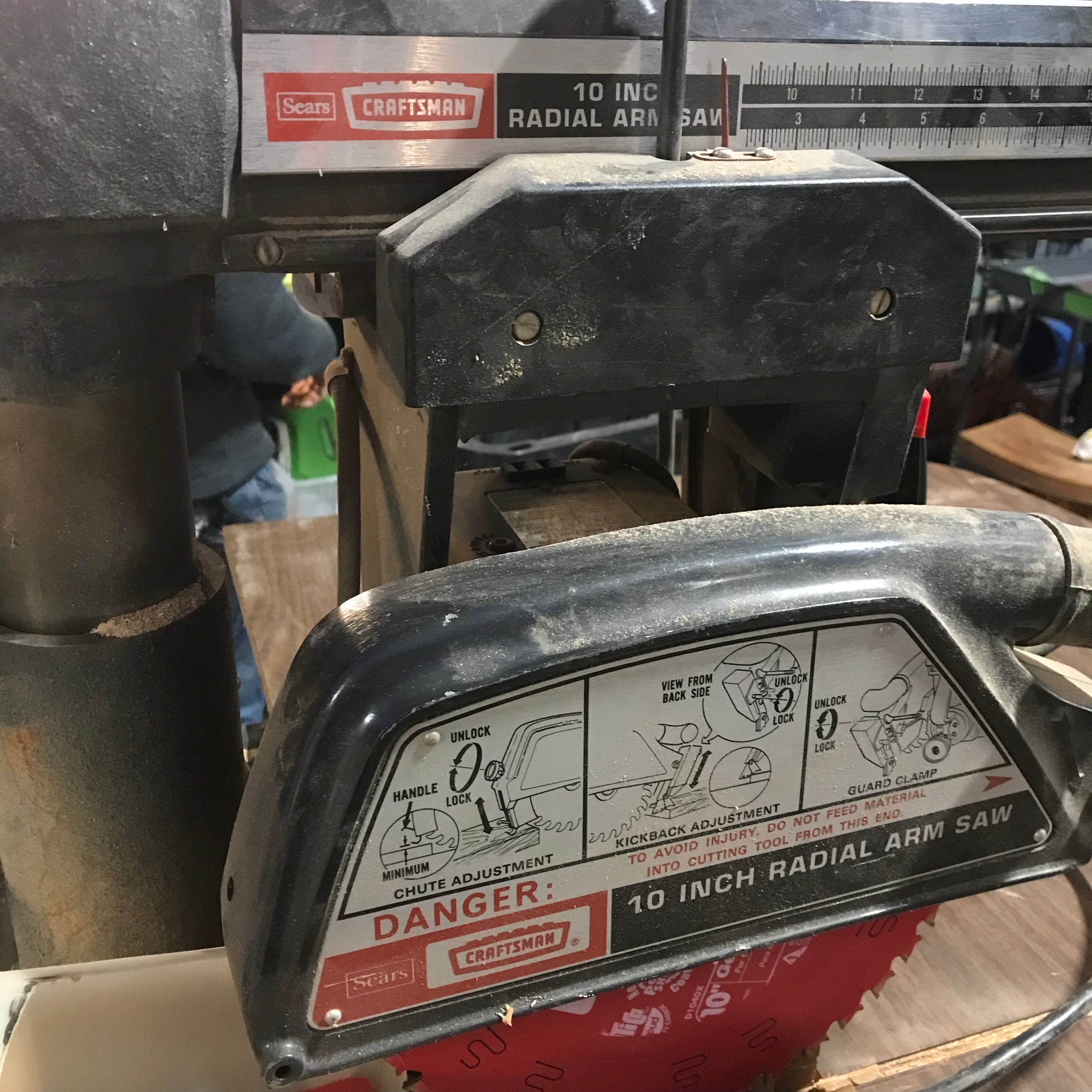Sears Craftsman 10" Radial Table Saw