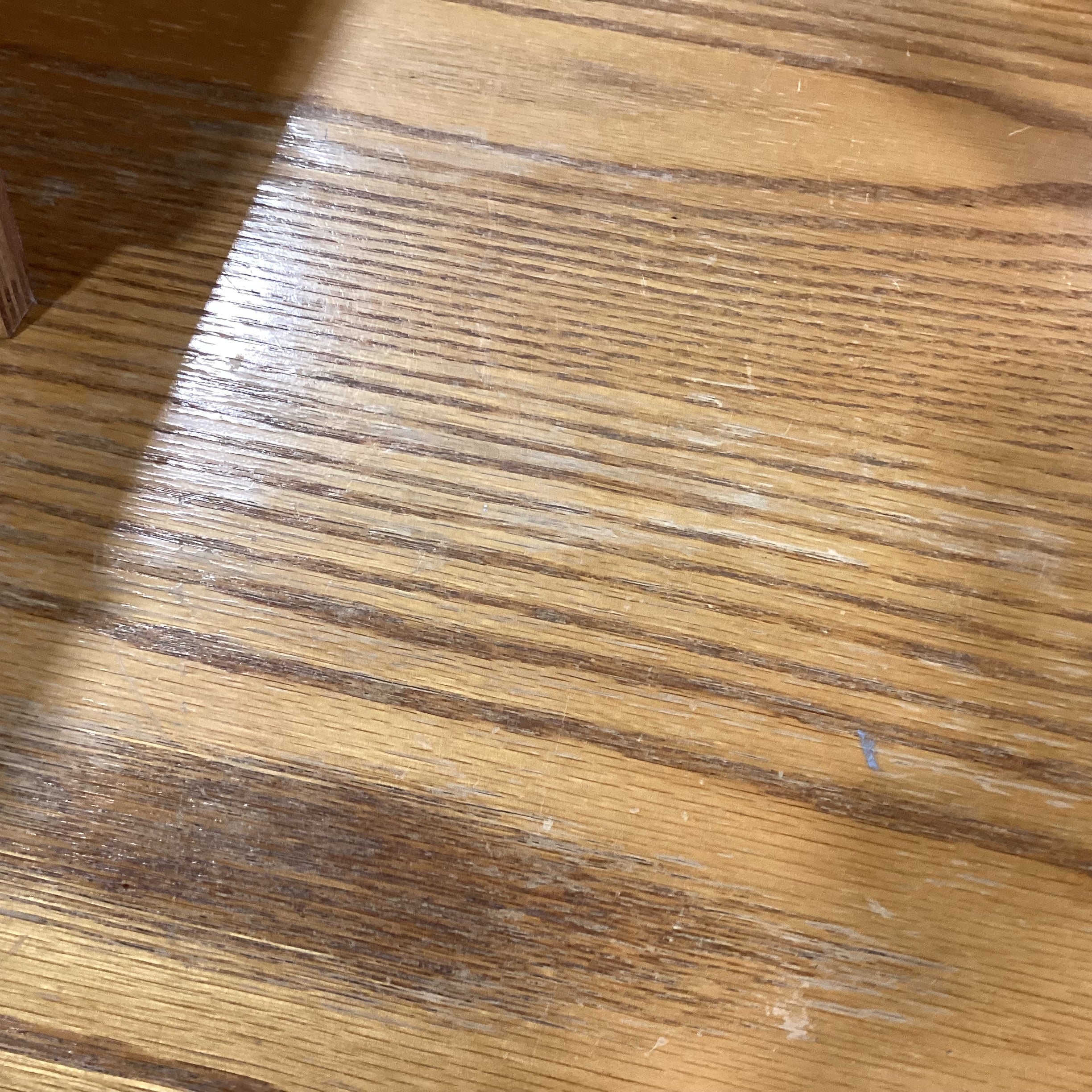 Winners Only Oak & Veneer Windsor Style with 2 Leaves & Trestle Table & 6 Chairs Dining Set 60" to 96"x 42"x 30"