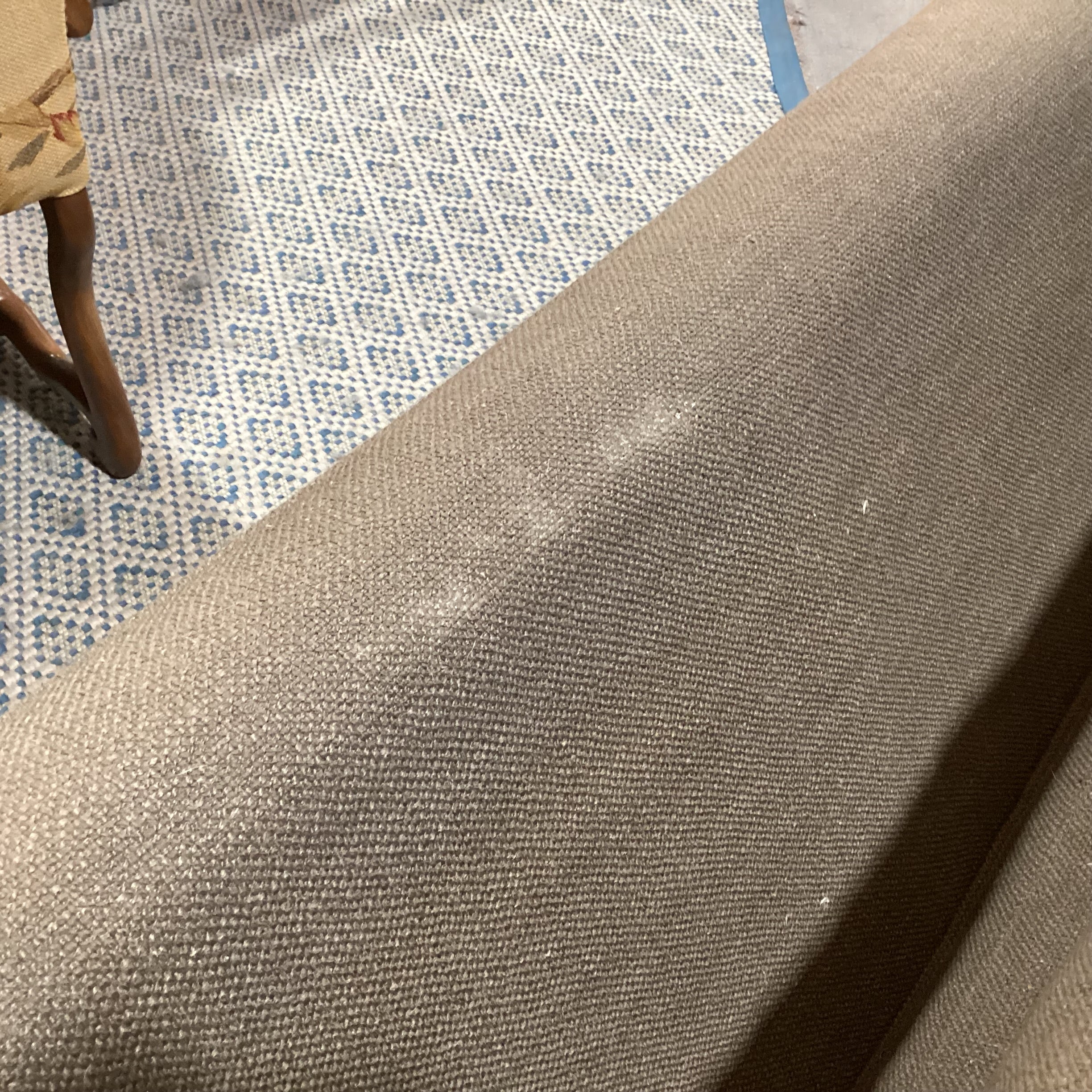 Crate & Barrel Taupe Woven Down Mix Sofa 82"x 42"x 26"