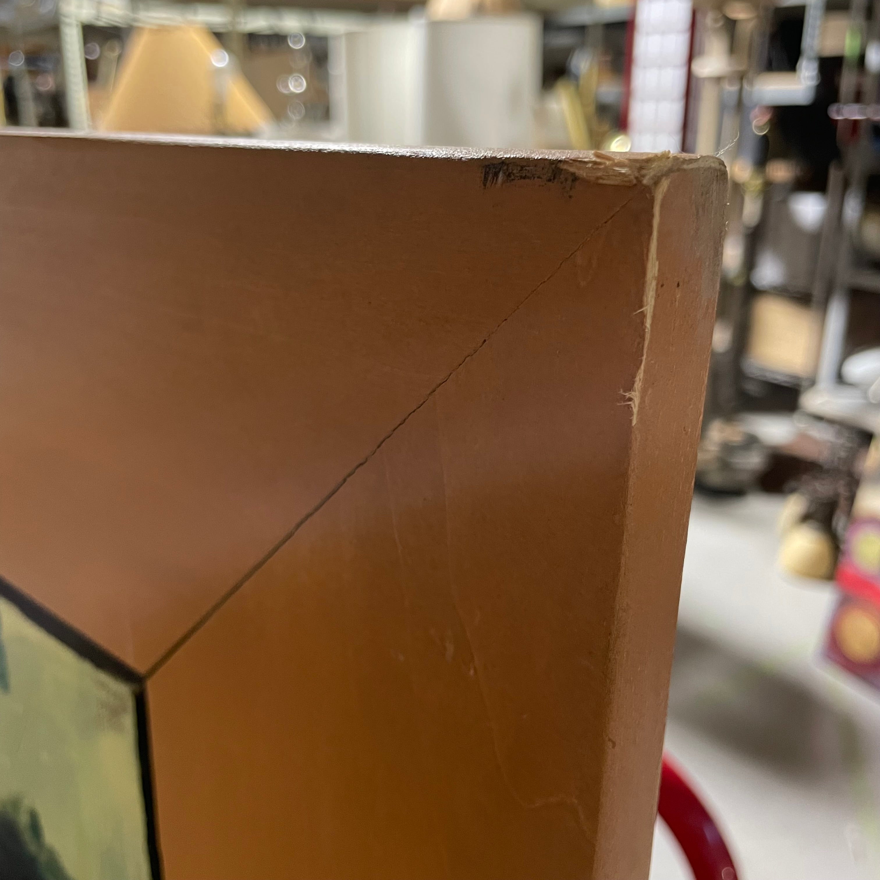 RKB Signed/ Dated Original Landscape On Framed Canvas 45 1/2" x 45 1/2"