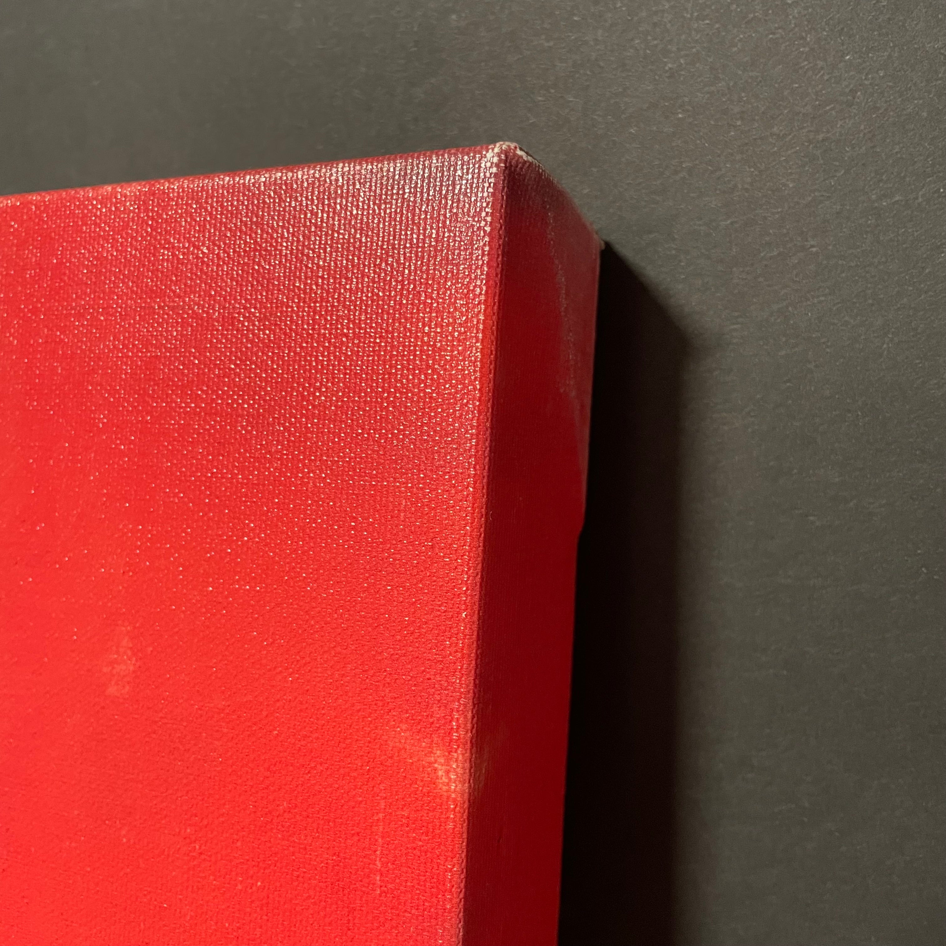 Benjamin Deal Signed Limited Edition "Red I" Canvas Print 24" x 48"