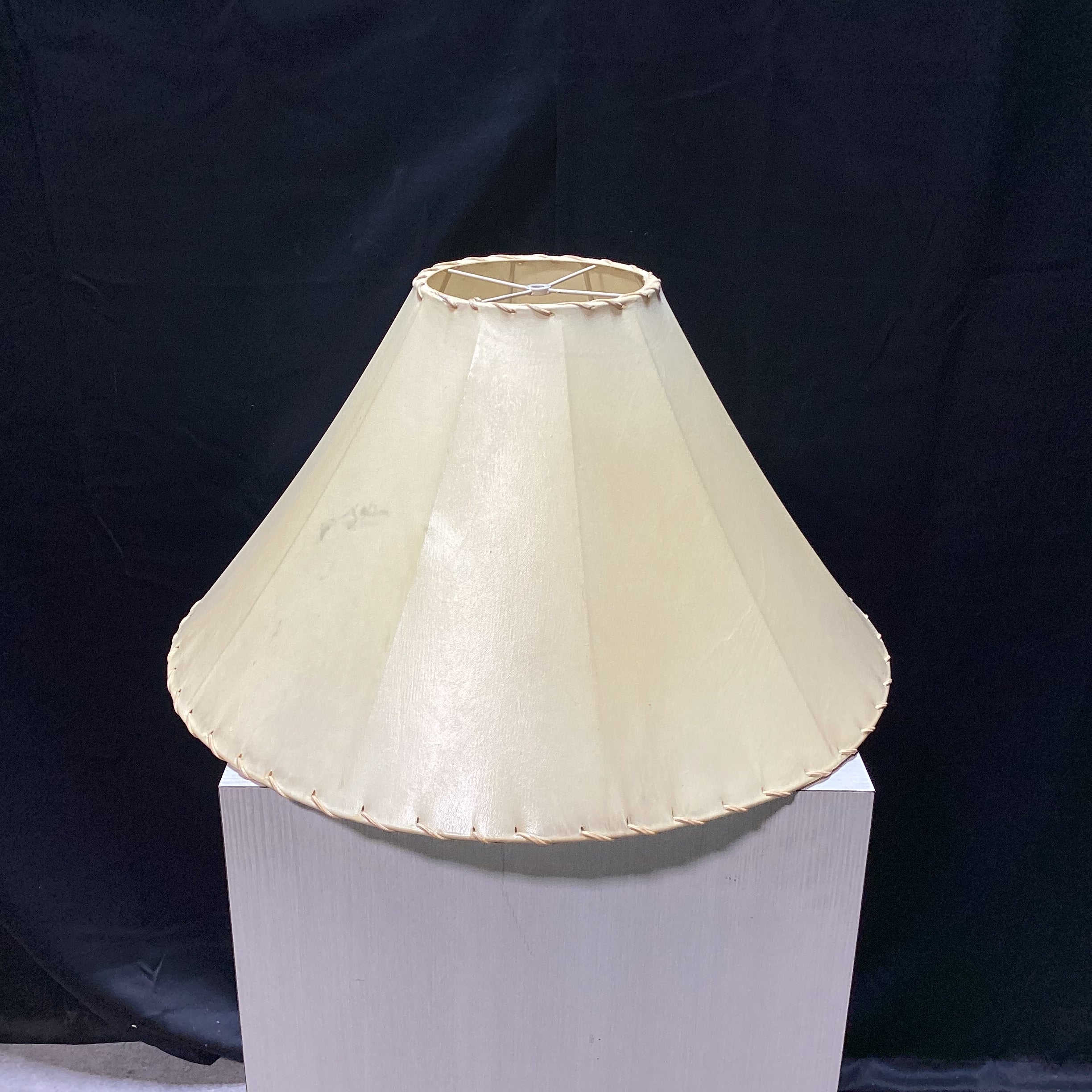 Raw Hide Rustic Lamp Shade (1) 26" x 16.5"
