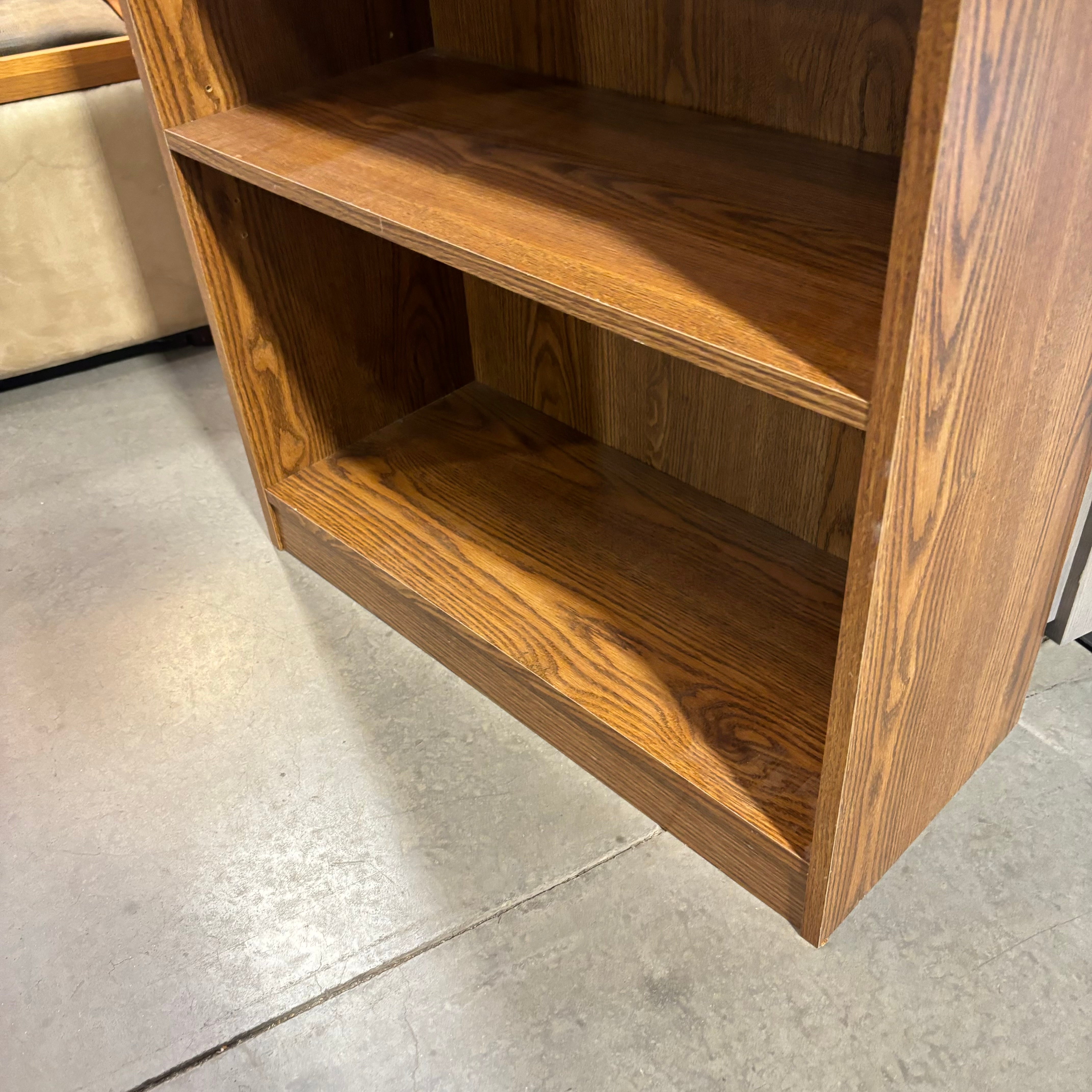 Wood Style Laminate with 4 Adjustable Height Shelves Bookcase 28"x 12"x 71.5"