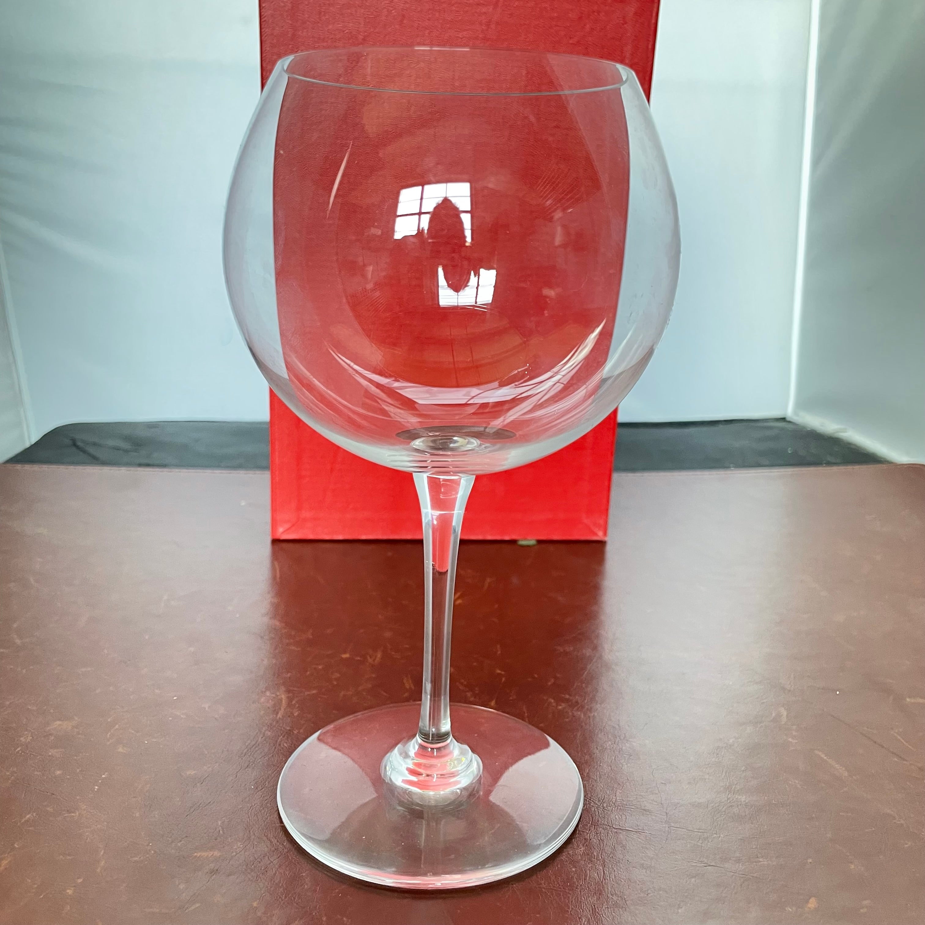 Vintage Baccarat Tastevin Pommard Burgundy Wine Glass in Original Gift Box