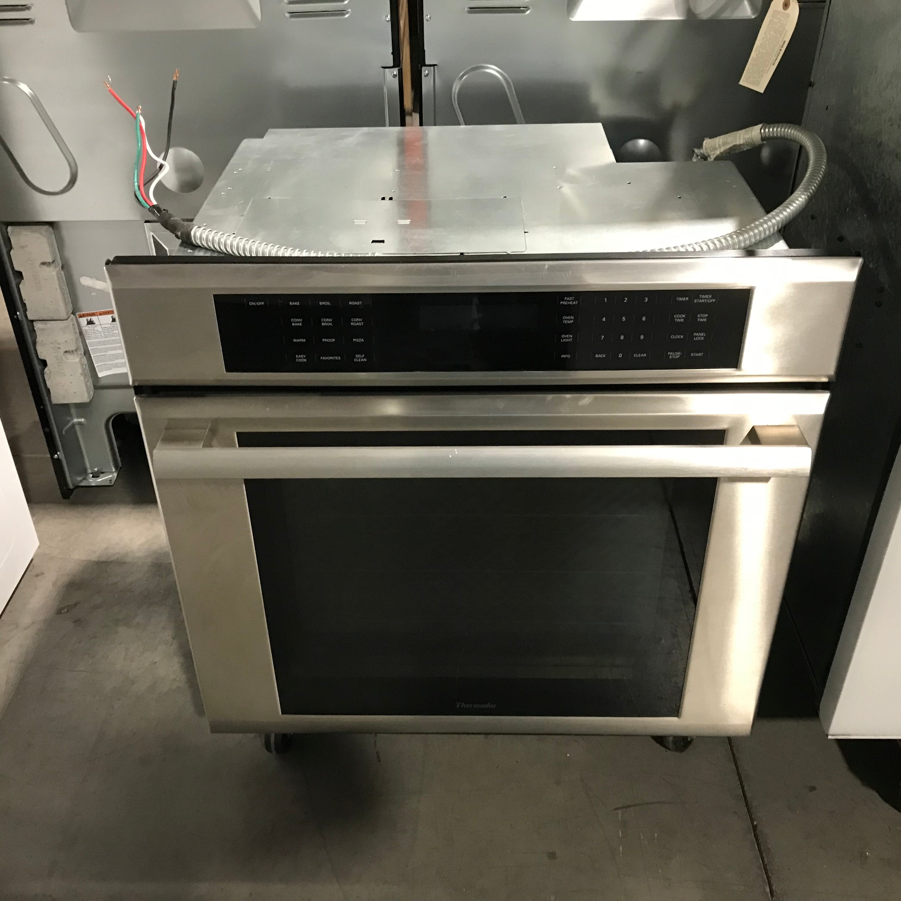 Thermador Stainless Steel Wall Oven 30"x 25"x 29"