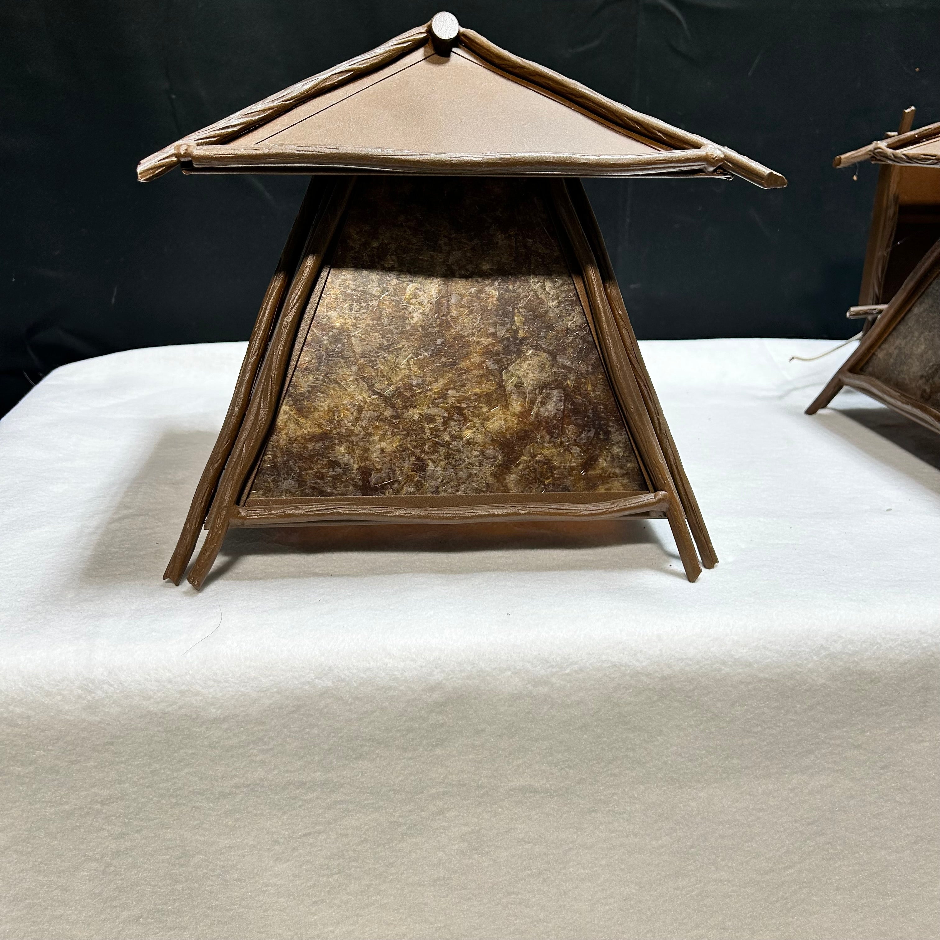 Steel Partners Cascade Sticks Lantern 11"x 12"x 10"