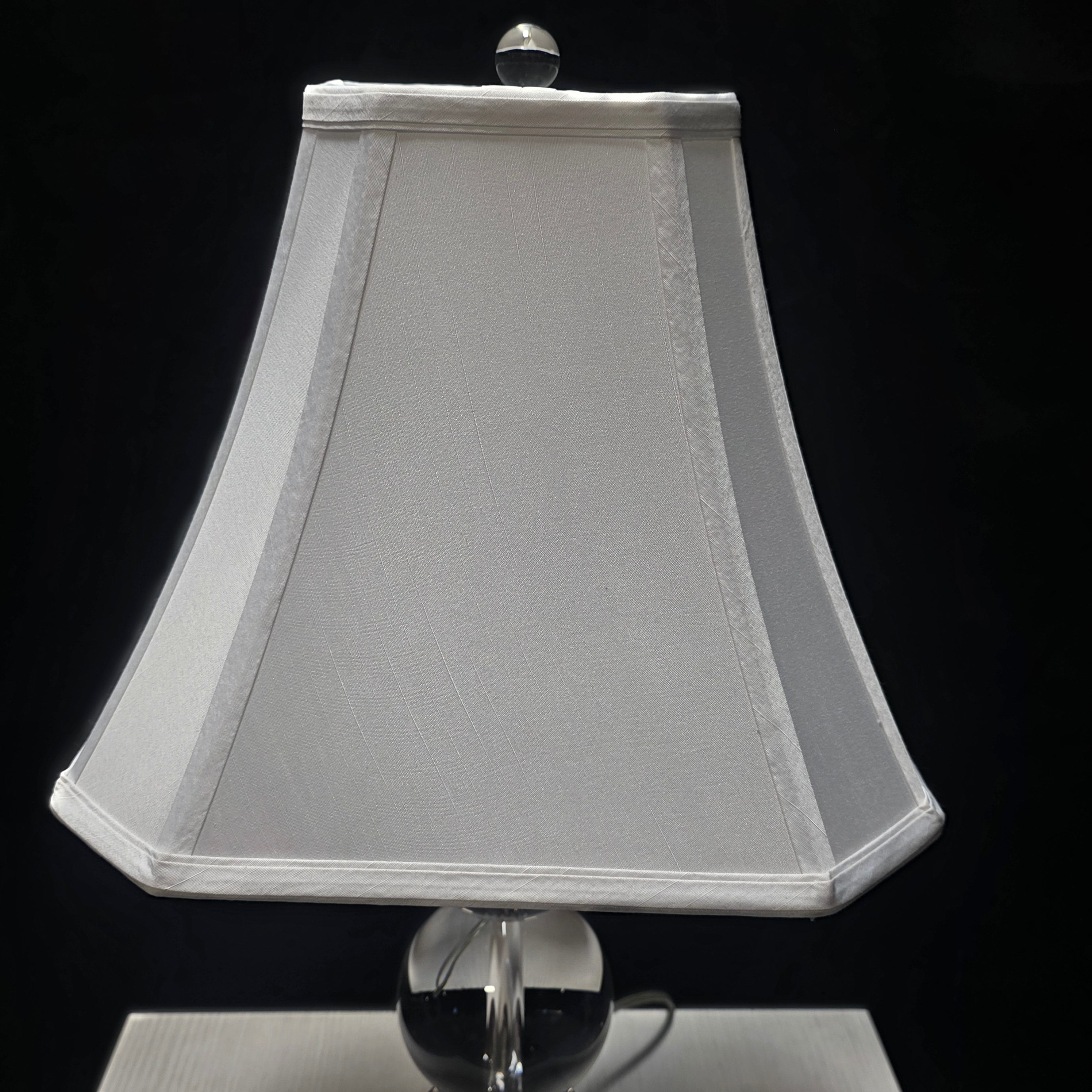 Modern Three Glass Sphere Table Lamp 13"x13"x25"