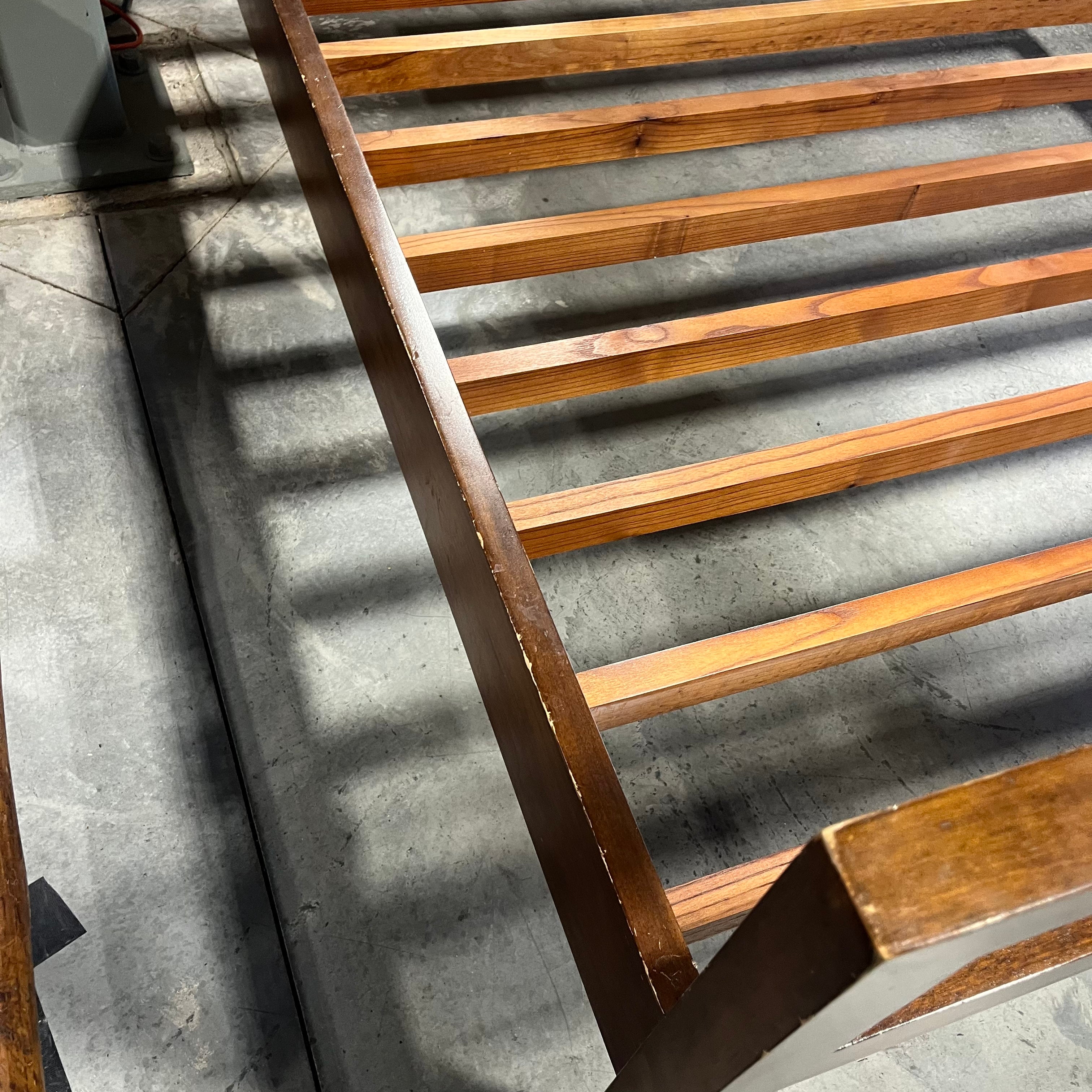 QUEEN Room & Board Solid Light Finish Wood Bed Set 65"x 85"x 49"