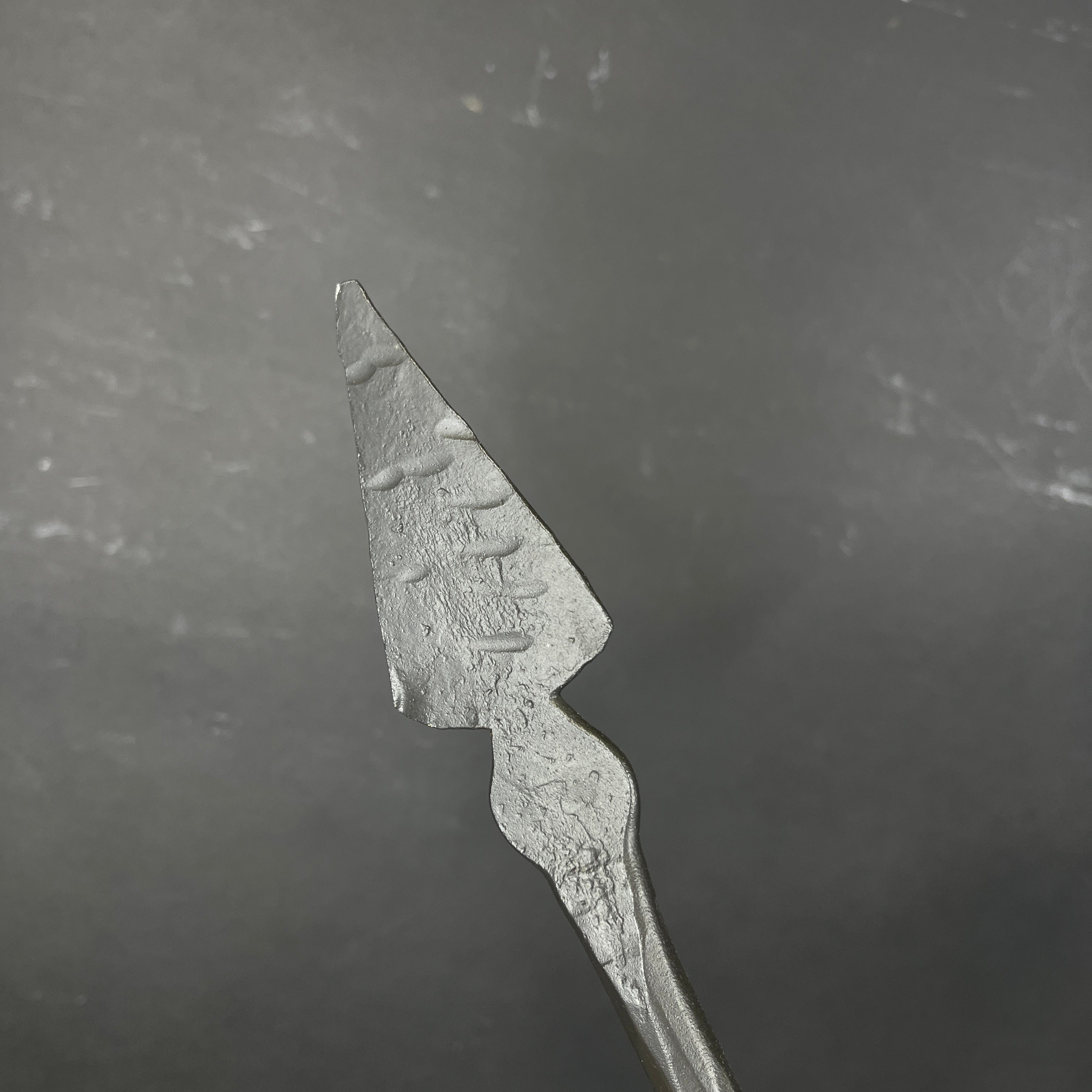 Iron Accents Saddle Creek Hand Forged Iron Arrow Tripod without Shade Table Lamp 12”x 12”x 23”