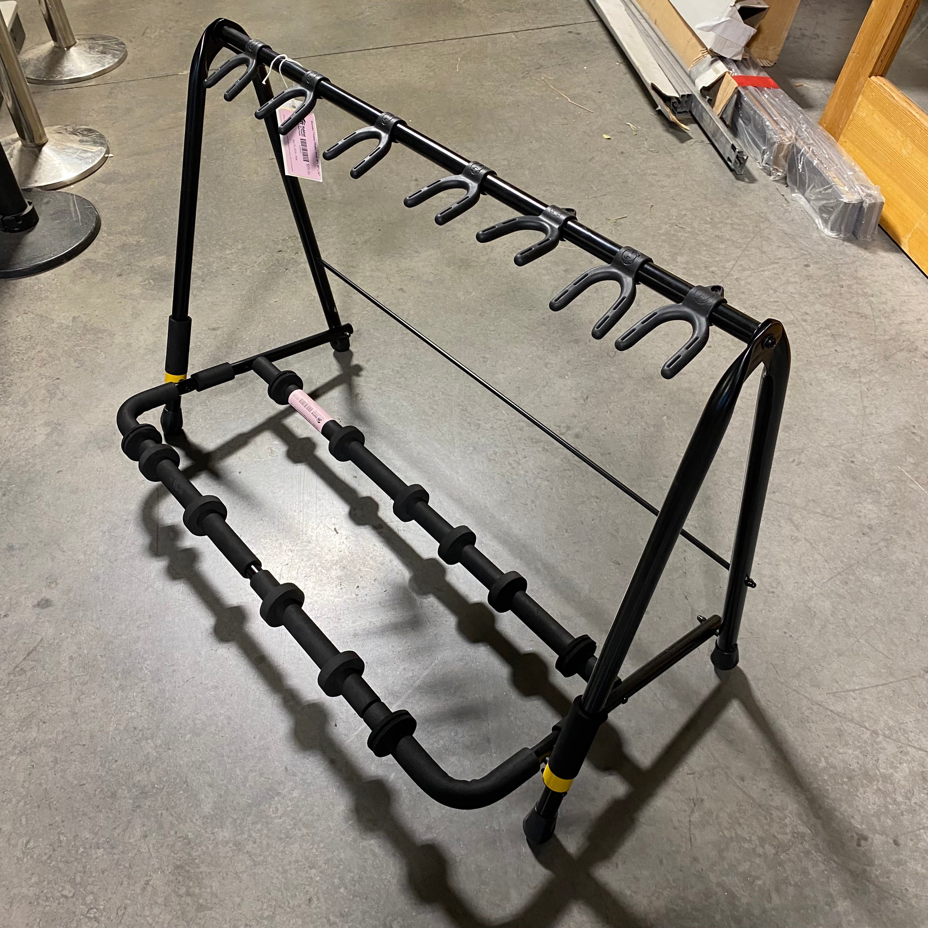 Hercules 7 Guitar Display Stand 38"x 20" x 26"