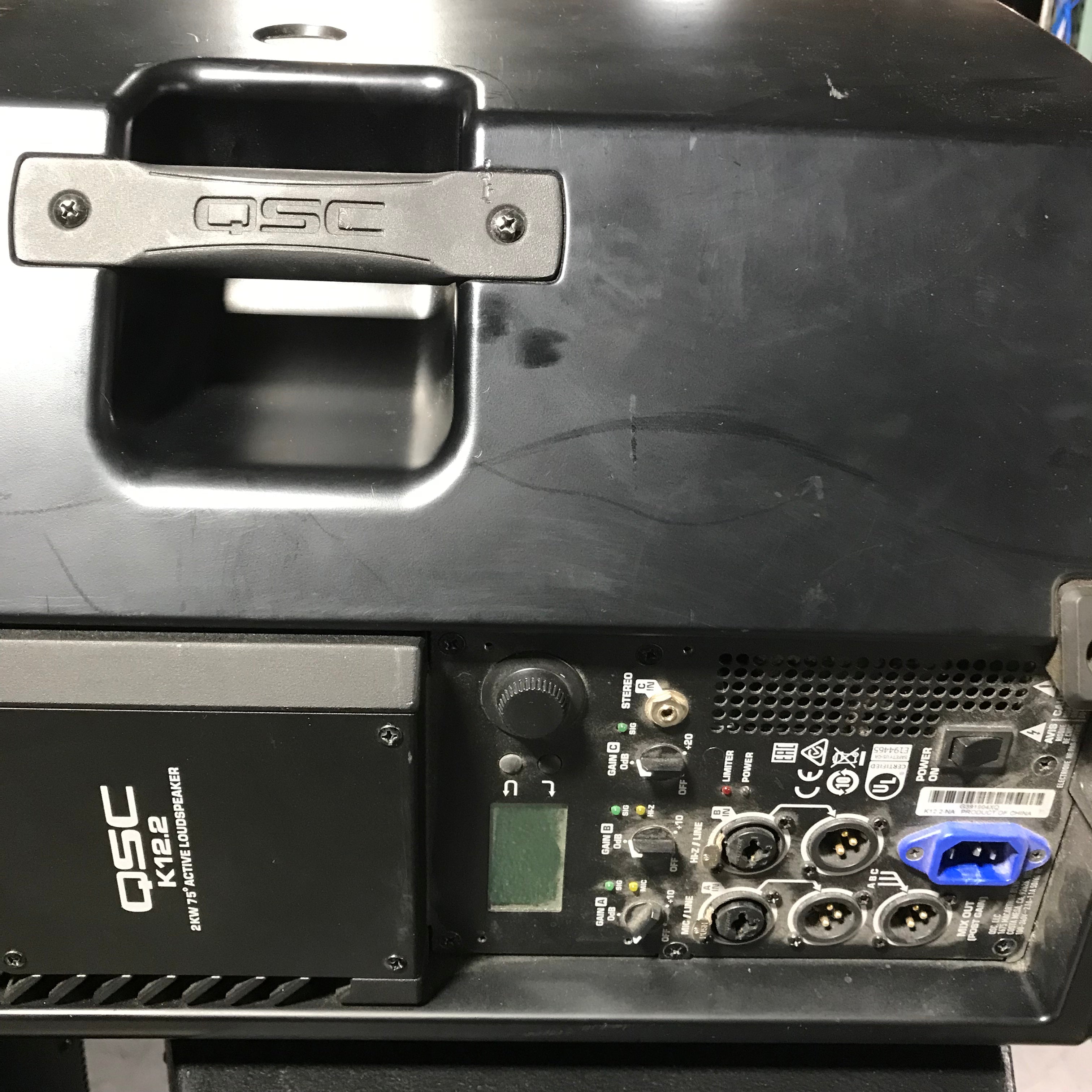 Club Set / QSC Dual 18" GP218-SW SUB / 2- QSC K12.2 2 kw Active Speaker / QSC KSUB 1 kw Active Speaker / 4 - QSC KW 153 1kw Active Speakers