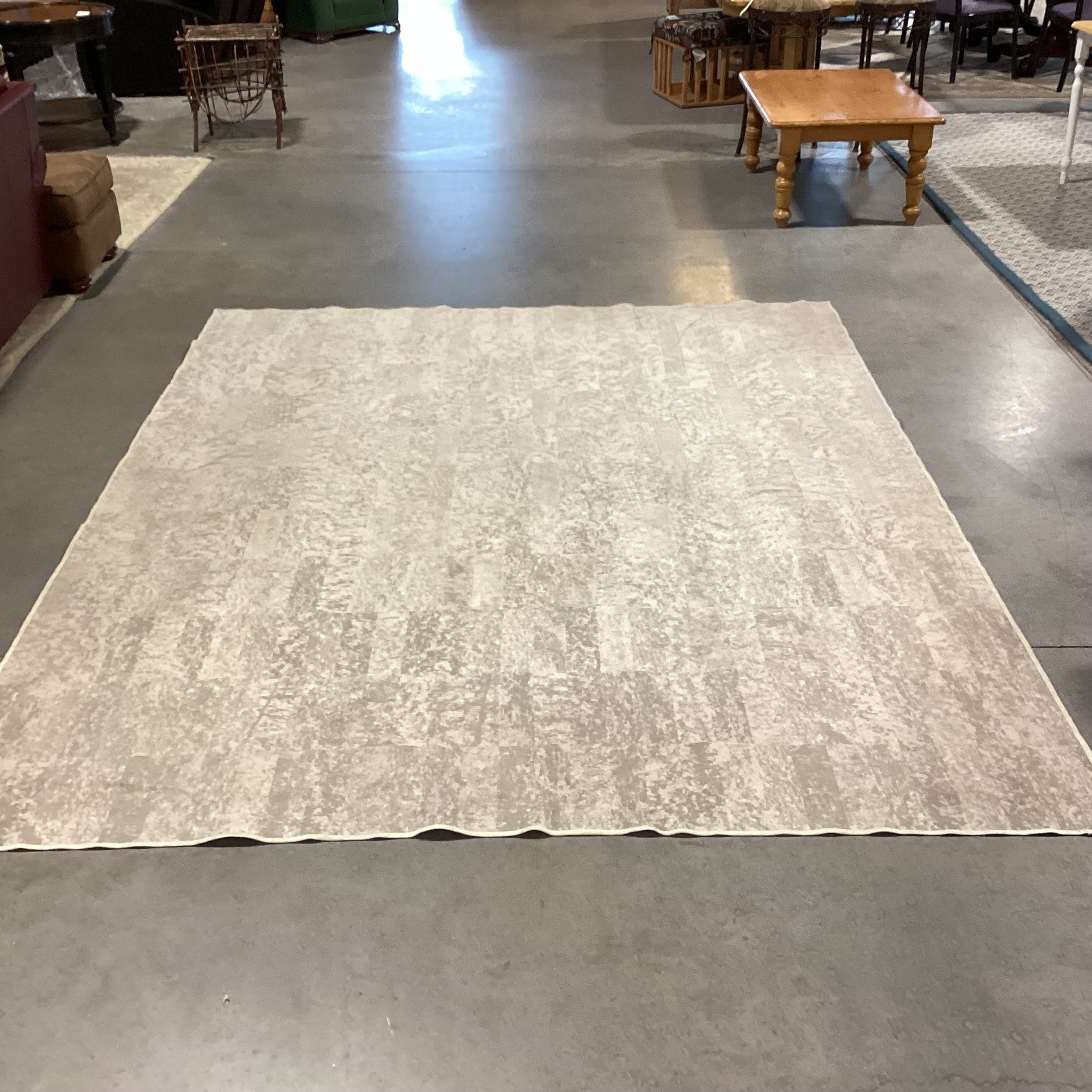 Ruggable Ivory Beige Taupe Multi Washable Rug 8' x 9'10"