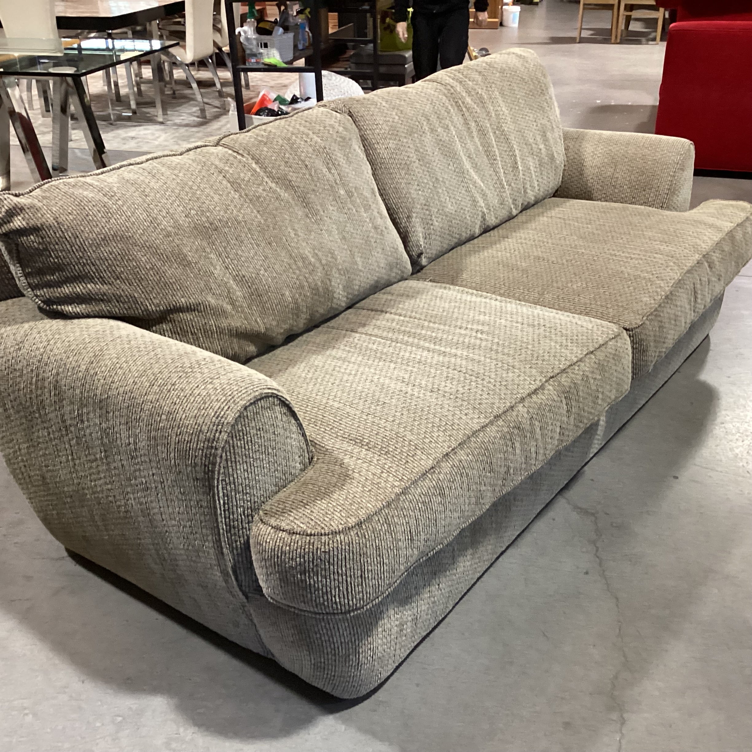 Sage Multi Texture Woven Sofa 92"x 43"x 29"